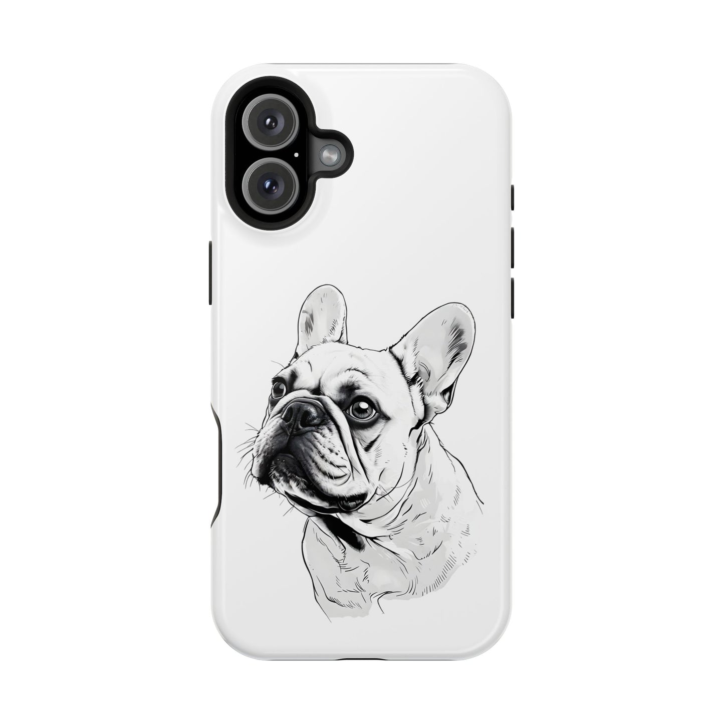 French Bulldog Magnetic Phone Case, Custom Pet Case, Durable Phone Accessories, Gift for Dog Lovers, Unique Phone Protection