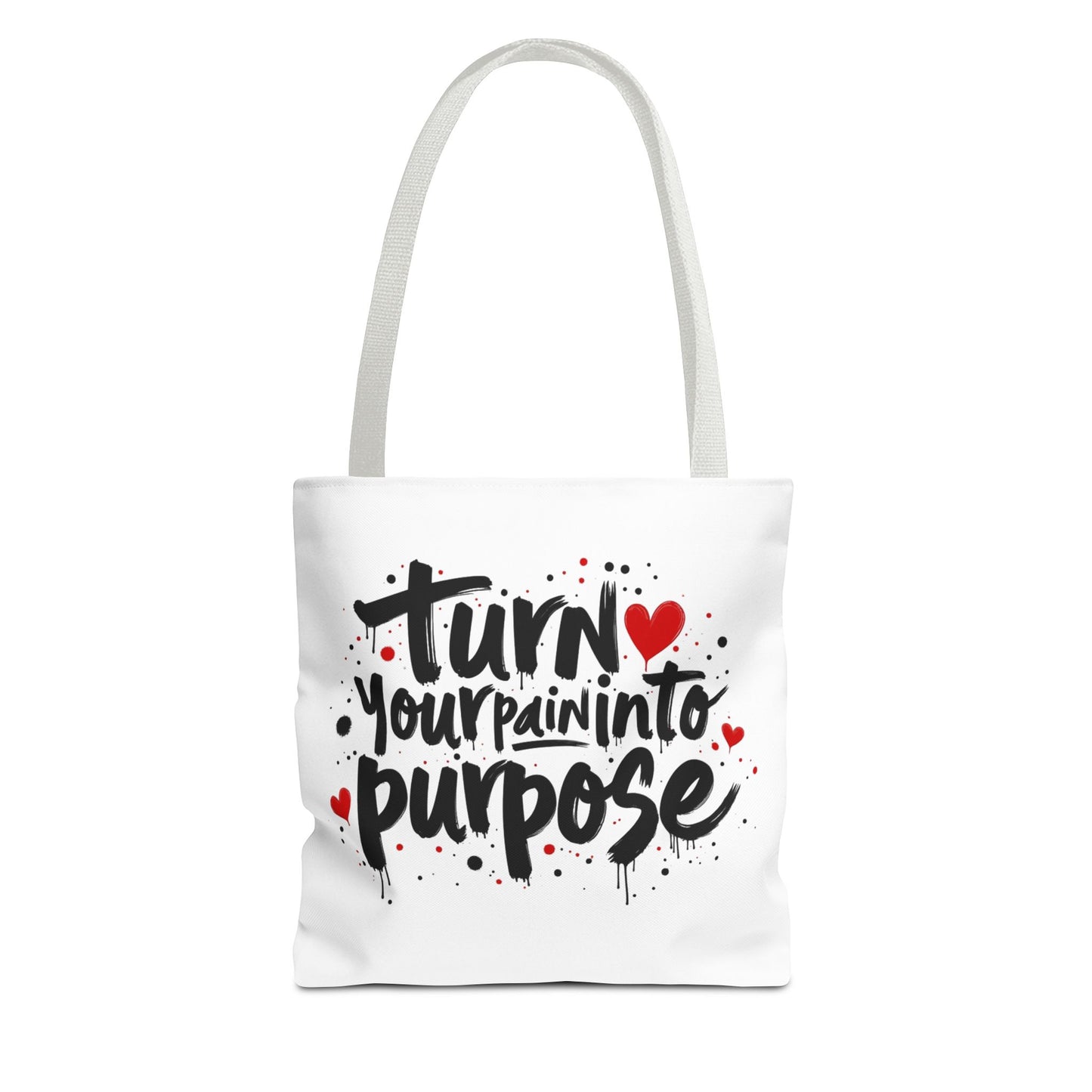Enneagram 4 Inspirational Tote Bag, Turn Your Pain Into Purpose, Enneagram Type 4, Self Growth, Personality Types