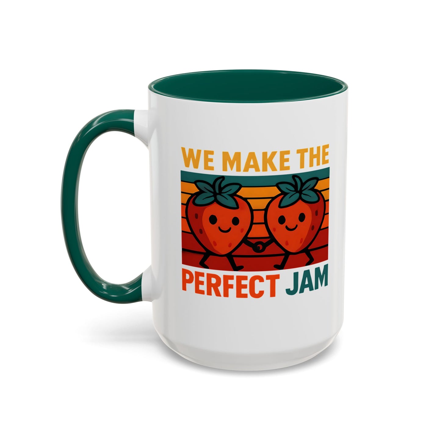 Humorous Strawberry Jam Coffee Mug, Summer Vibes Mug, Strawberry Mug, Food Humor Mug, Hilarious Mug, Gift Idea