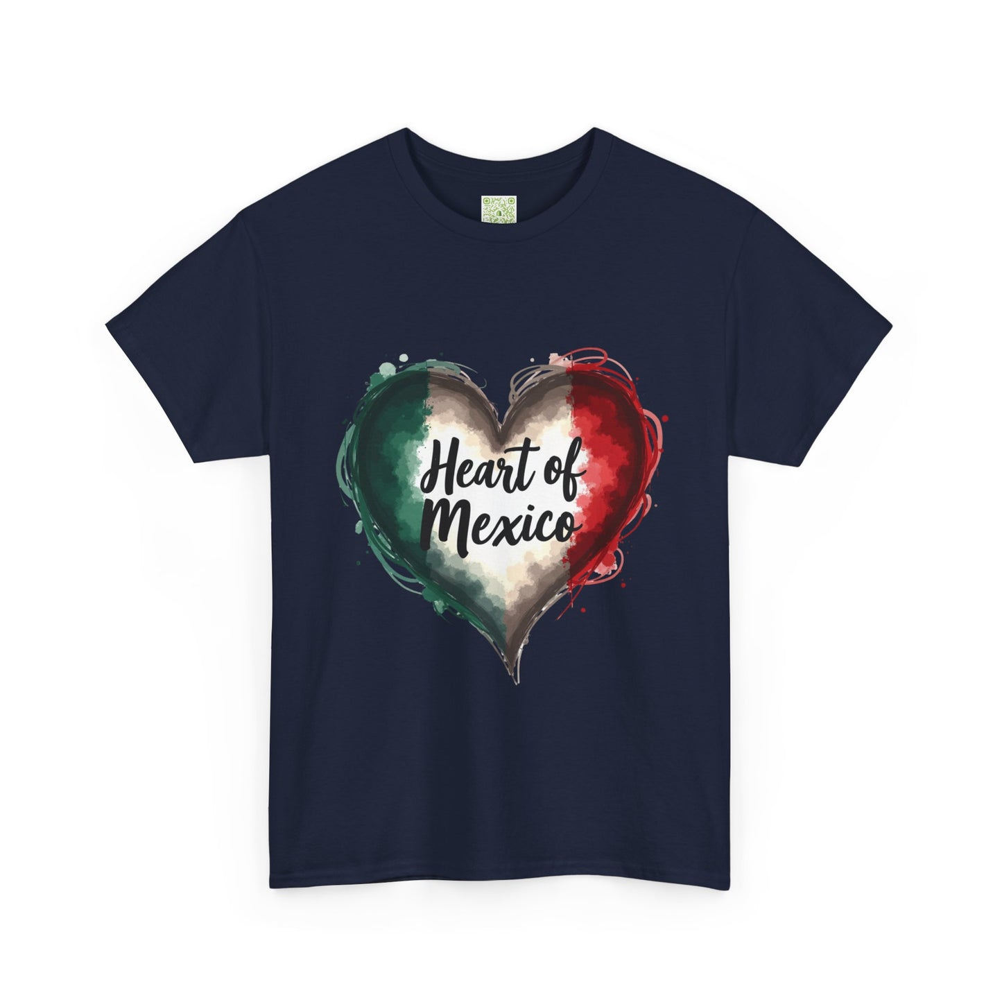 Viva la Vida Heart of Mexico Tee, Unisex Cotton Tee, Celebrate Mexican Heritage, Cinco de Mayo, Gift for Culture Lovers, Mexican Pride Tee
