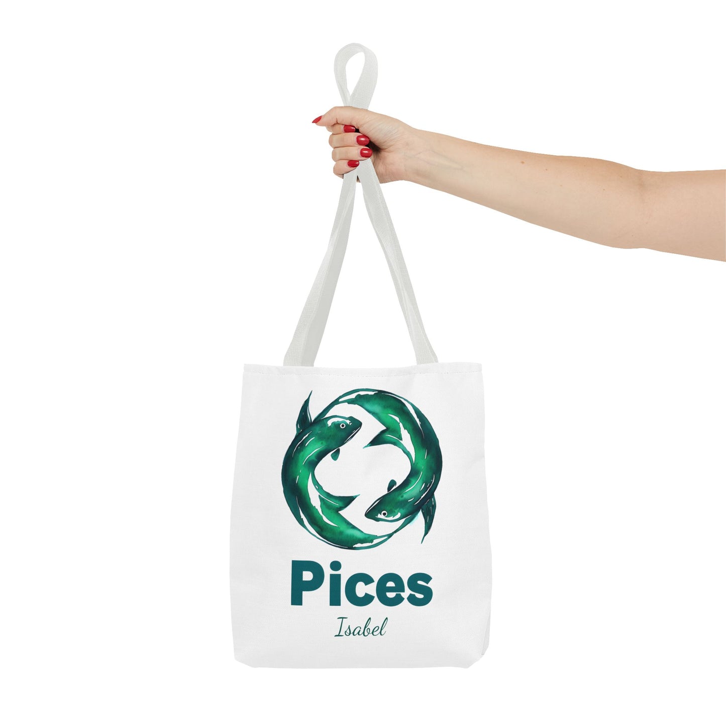 Pices Zodiac Personalized Tote Bag - Astrology Inspired, Gift for Taurus, Festival Tote, Astrology Lover's Bag, Horoscope Gift