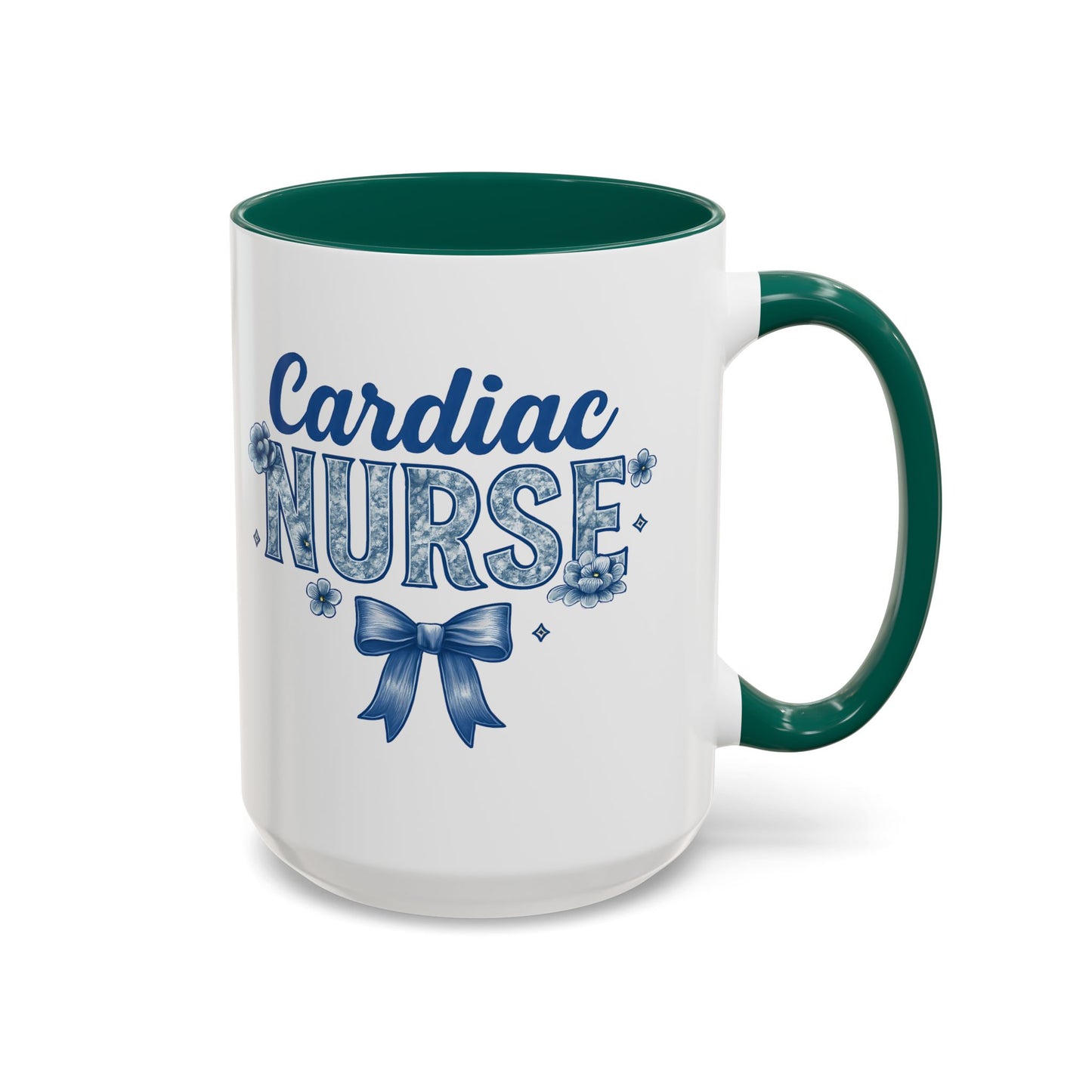 Chinoiserie Gift, Nurse Mug, Cardiac Nurse Mug, Cardiac ICU Mug, CVICU Nurse Mug, Cardiology Nurse Gift, Nurse Team Mug