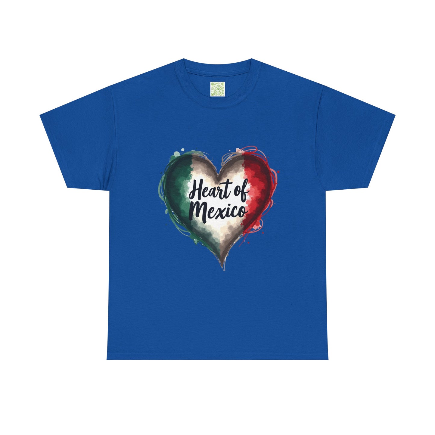 Viva la Vida Heart of Mexico Tee, Unisex Cotton Tee, Celebrate Mexican Heritage, Cinco de Mayo, Gift for Culture Lovers, Mexican Pride Tee