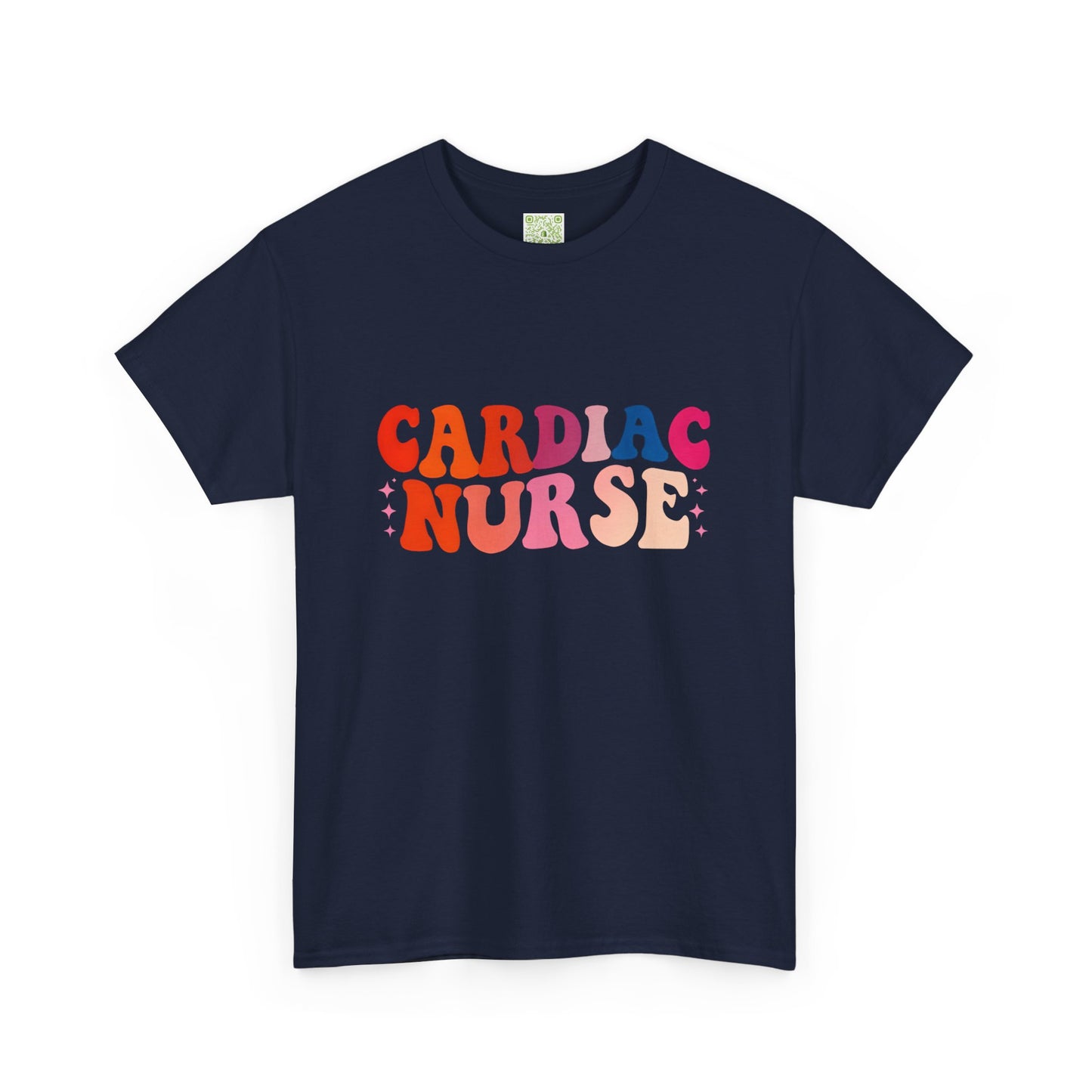 Cardiac Nurse Unisex Heavy Cotton Tee, Cardiac Nurse Shirt, ICU Nurse Gift, Nurses Day Gift, Nurse Squad Shirt