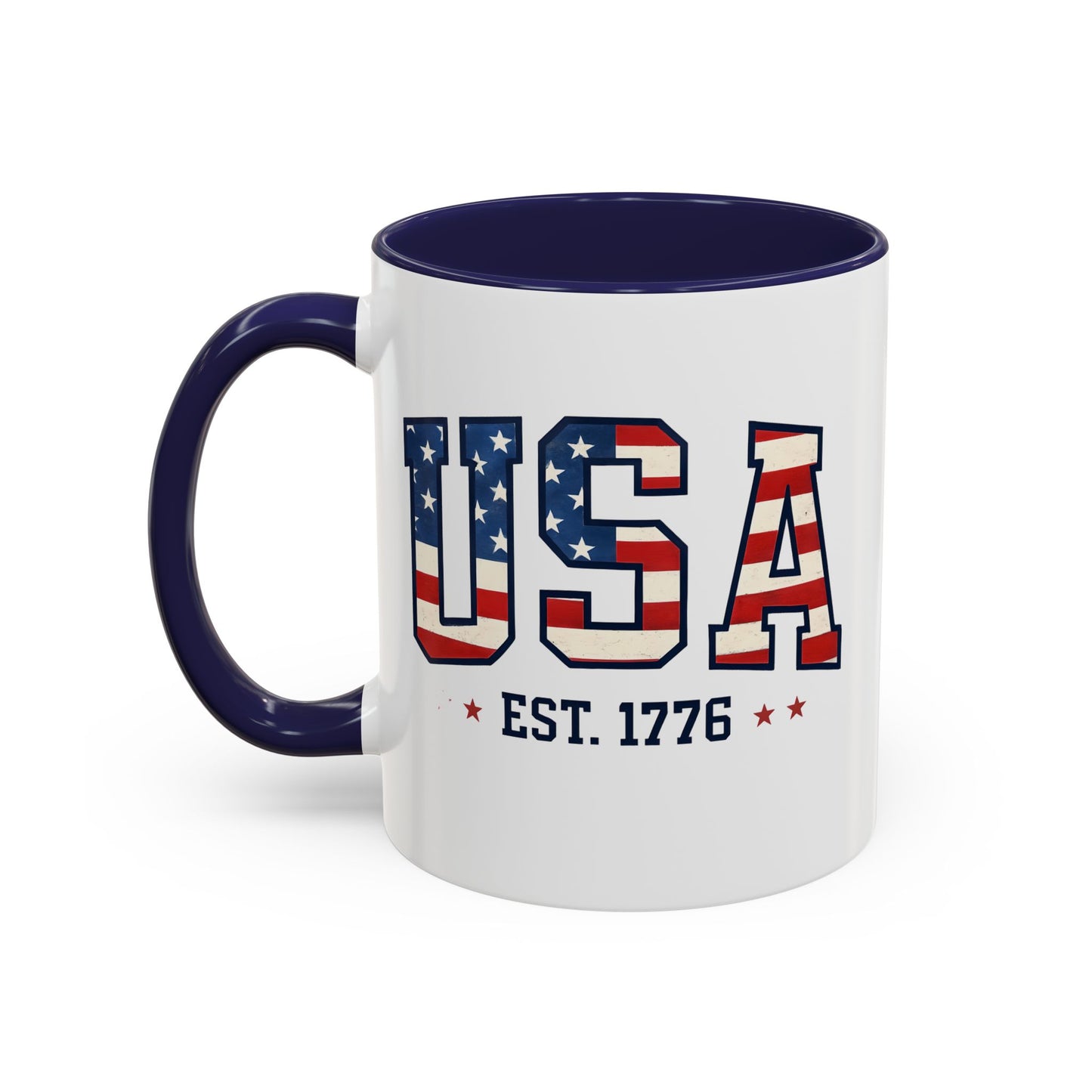 USA Patriotic Coffee Mug, Memorial Day Mug, American Flag Mug, Patriotic Mug, Freedom Cup, USA Flag Mug, Fourth of July