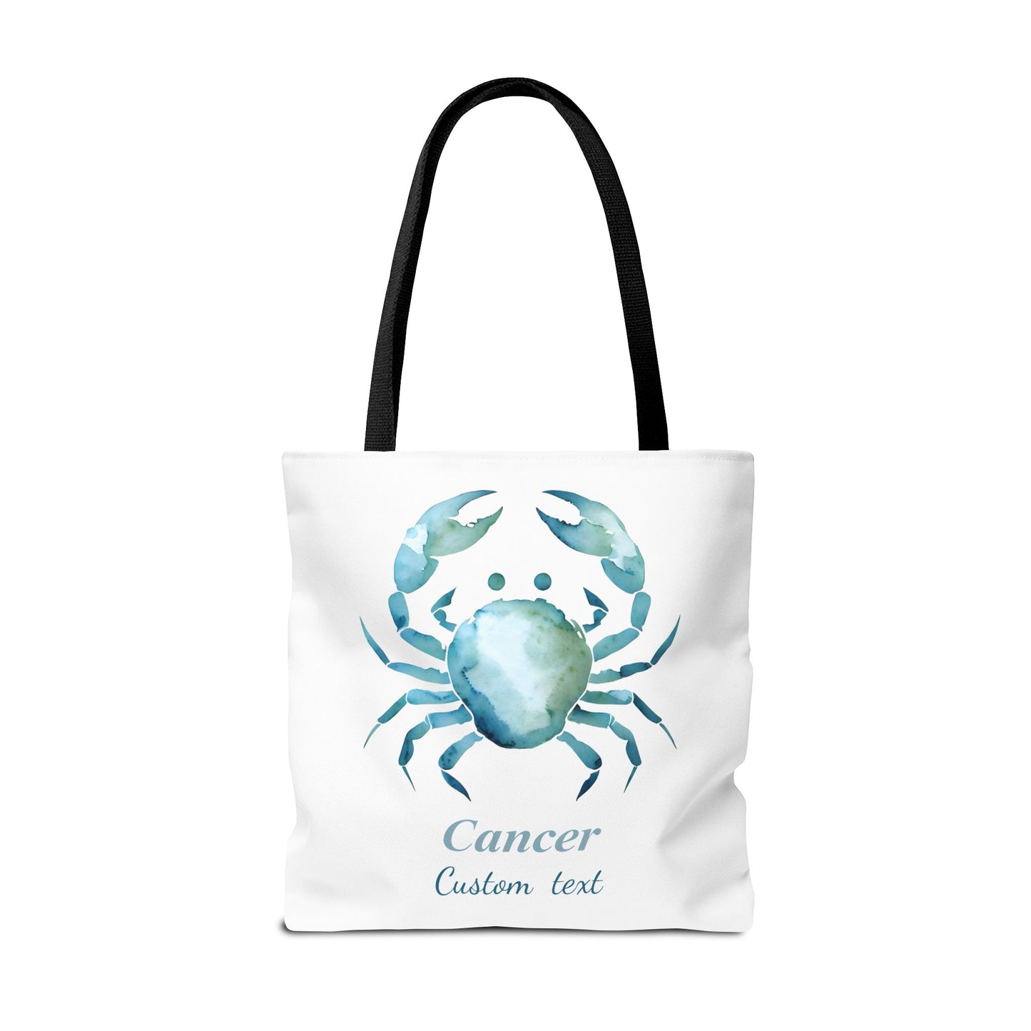 Cancer Zodiac Personalized Tote Bag, Astrology Lover Gift, Artistic Tote Bag, Trendy Tote Bag, Weekender Bag