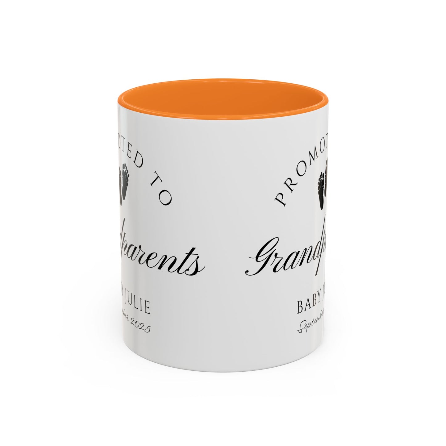 Promoted to Grandparents Mug, Pregnancy Announcement Coffee Cup, Baby Reveal Gift, New Grandparent Mug, Personalized Baby Announcement