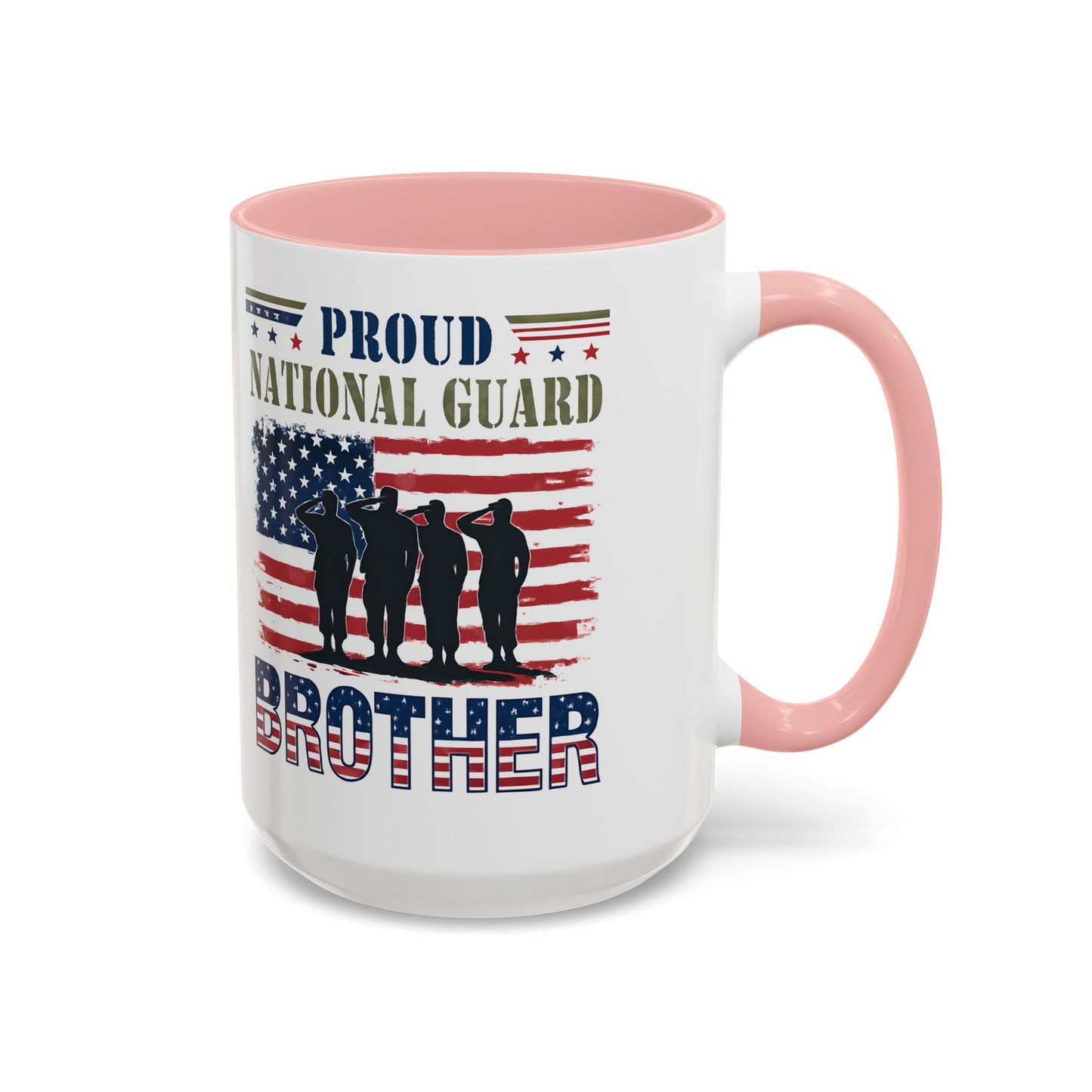 Proud National Guard Brother Coffee Mug, Veteran Appreciation Mug, Military Family Gift, Army Gifts, Tactical Gifts