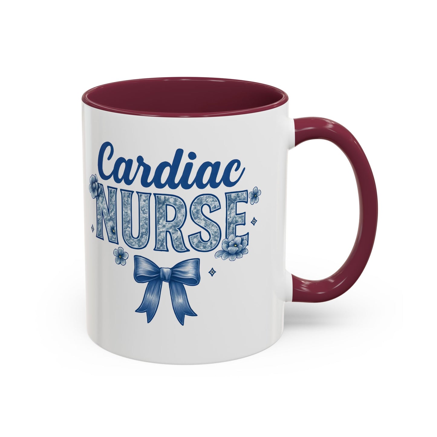 Chinoiserie Gift, Nurse Mug, Cardiac Nurse Mug, Cardiac ICU Mug, CVICU Nurse Mug, Cardiology Nurse Gift, Nurse Team Mug