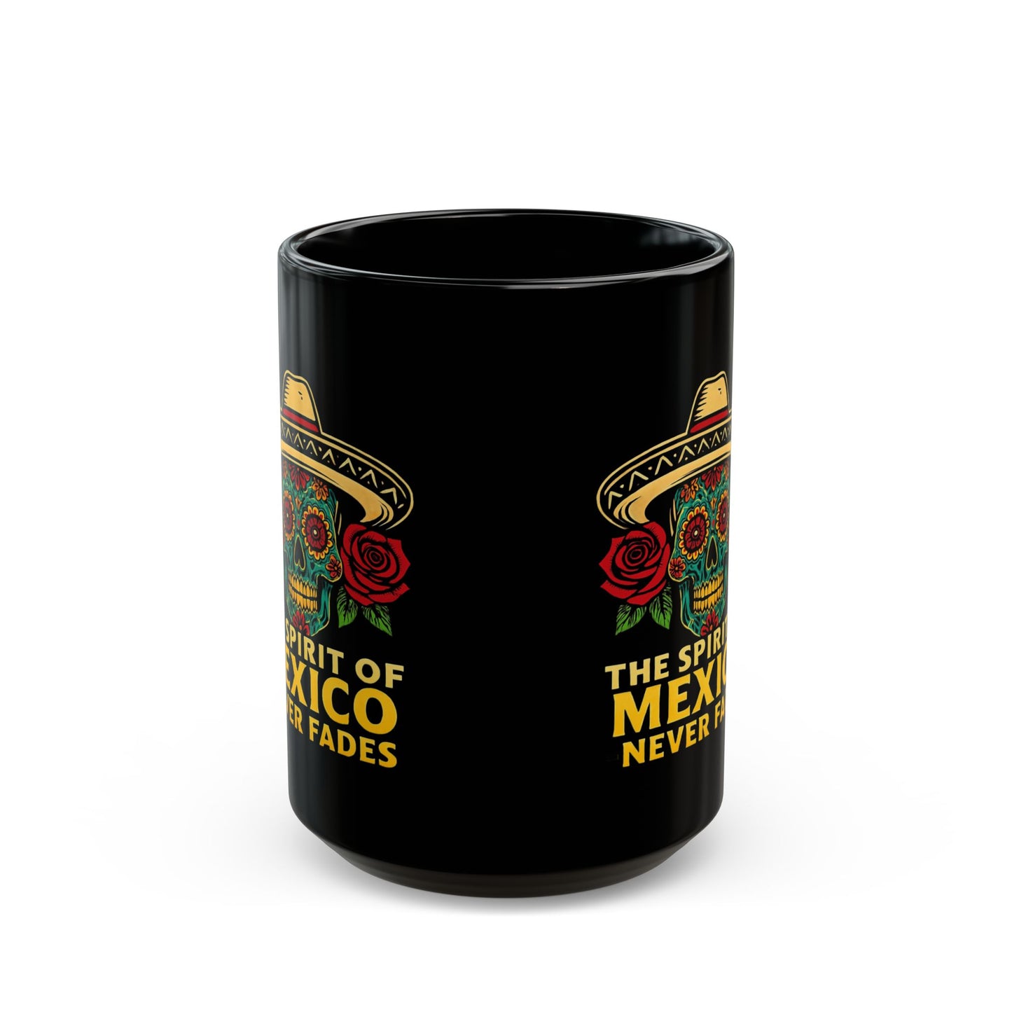 Mexican Spirit Day of the Dead Mug, Hispanic Heritage, Mexican Pride, Immigrant Rights, Mexican Culture, Brown Pride