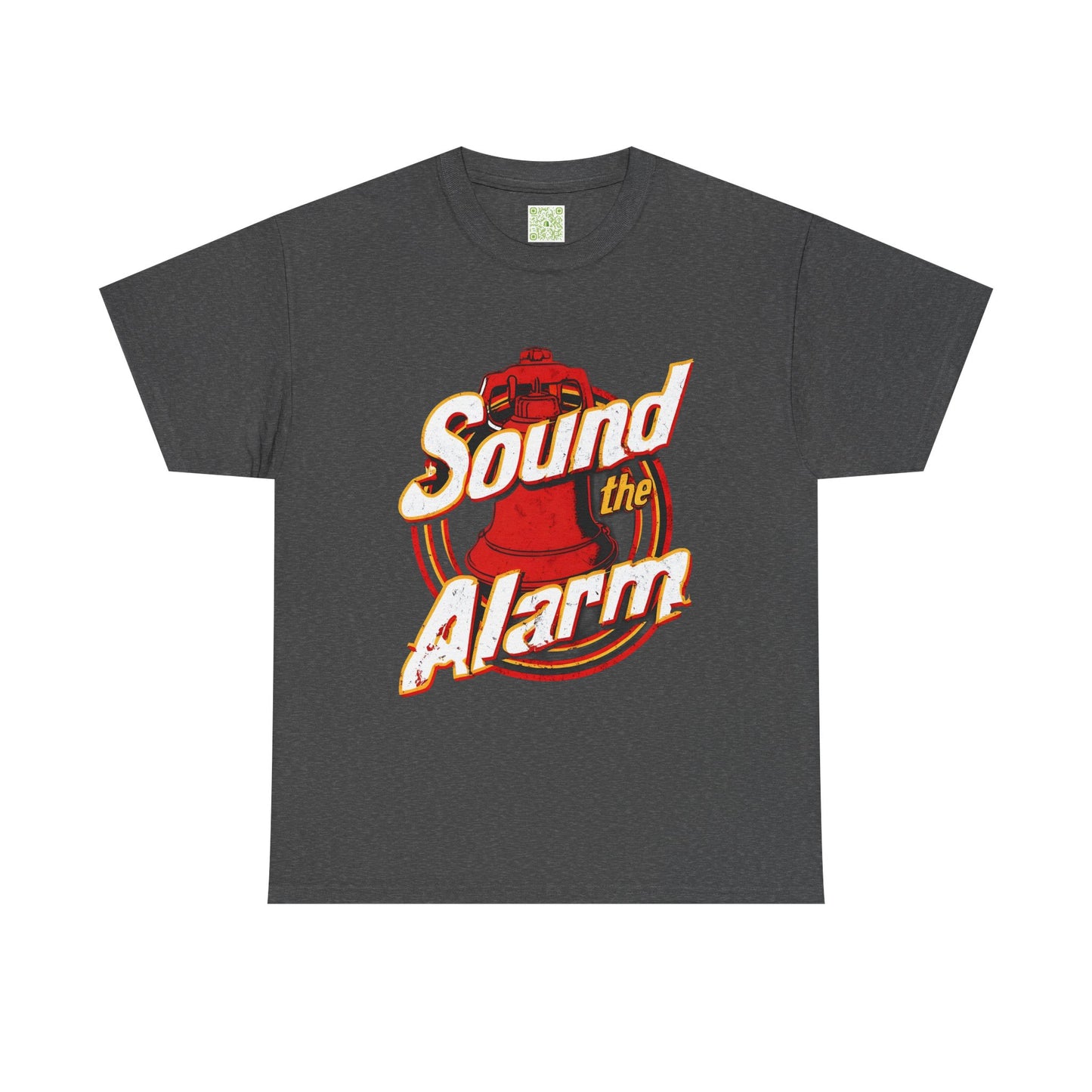 Sound the Alarm Firefighting Hero Tee , Bold Graphic Firefighter T-Shirt, Casual Everyday Wear, Unique Gift for Firefighting Fans
