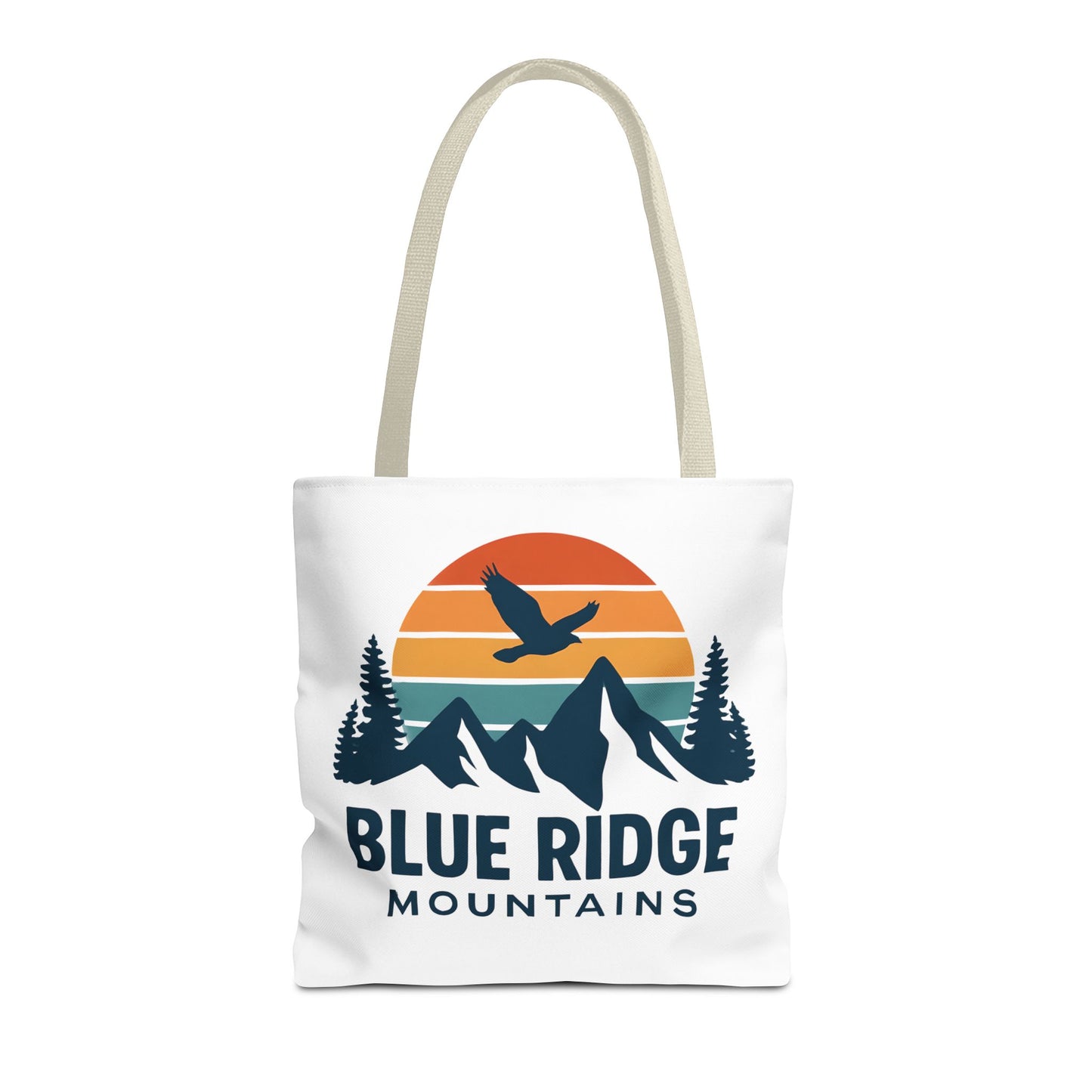 Blue Ridge Mountains Tote, Blue Ridge Parkway Bag, Appalachian Trail Tote, Smokey Mountains Gift, North Carolina Gift