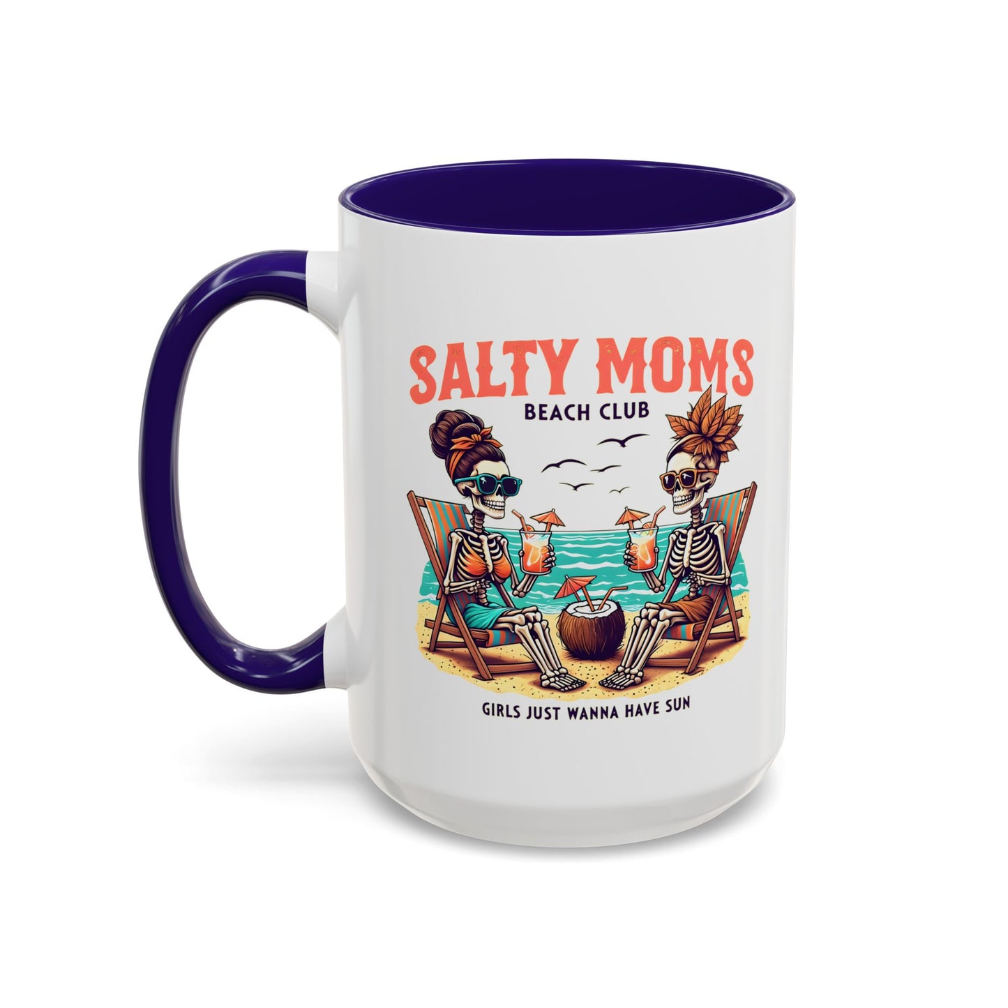 Bonus Mom Gift, Salty Moms Beach Club Mug, Salty Mug, Summer Mom Mug, Hot Mom Summer, Beach Club Mug, Stay Salty Mug, Beach Days