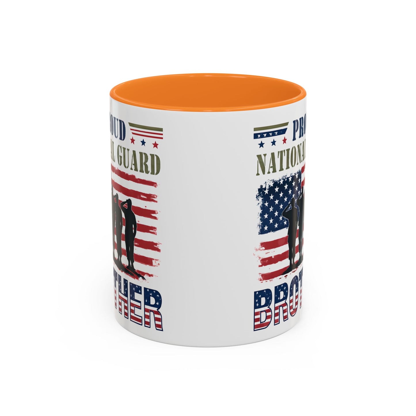 National Guard, Proud Brother Coffee Mug, Veteran Appreciation Mug, Military Family Gift, Army Gifts, Tactical Gifts