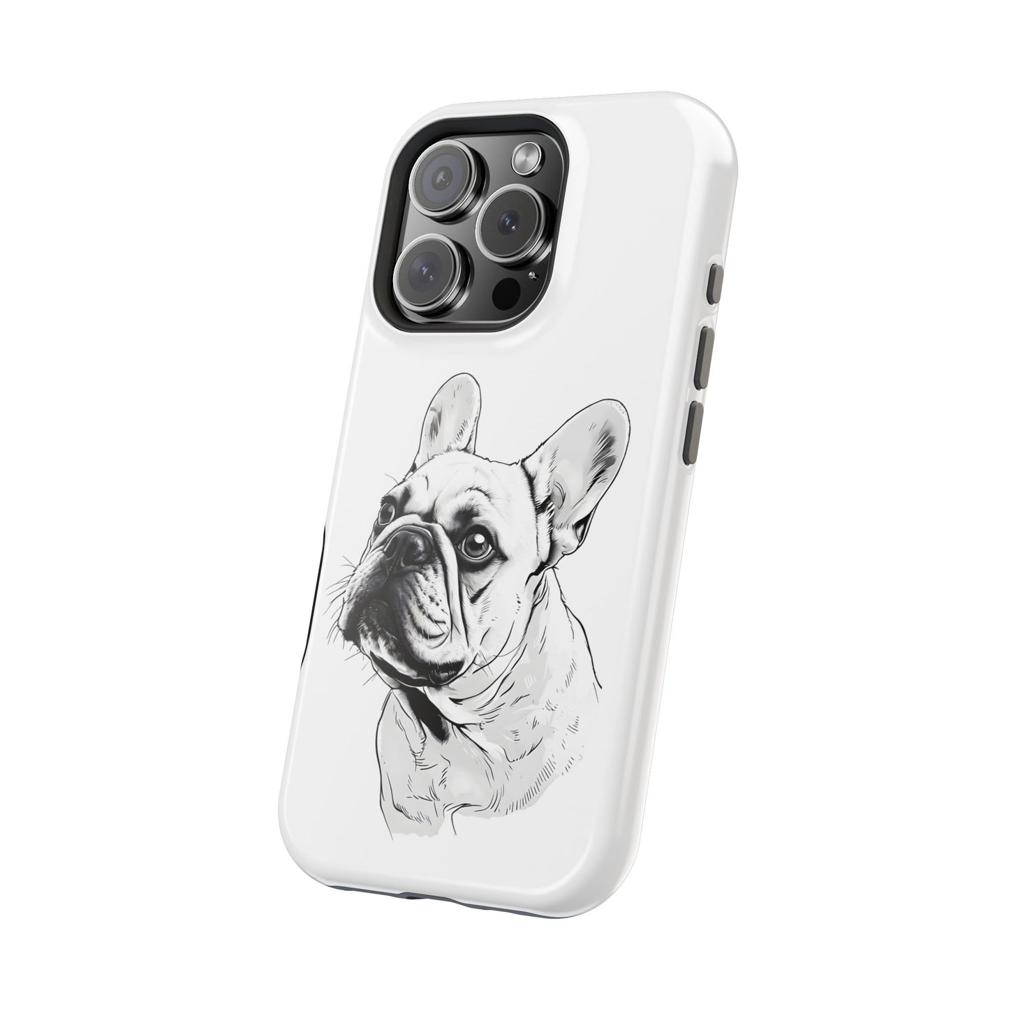 French Bulldog Magnetic Phone Case, Custom Pet Case, Durable Phone Accessories, Gift for Dog Lovers, Unique Phone Protection