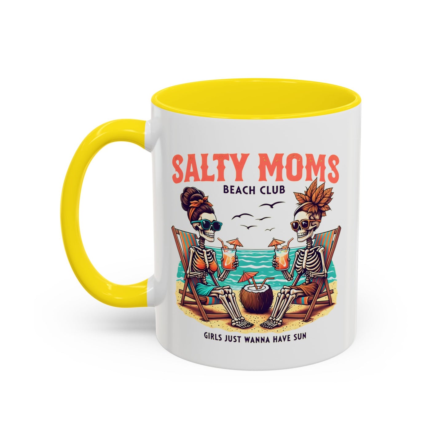 Salty Moms Beach Club Mug, Salty Mug, Summer Mom Mug, Hot Mom Summer, Beach Club Mug, Stay Salty Mug, Beach Days