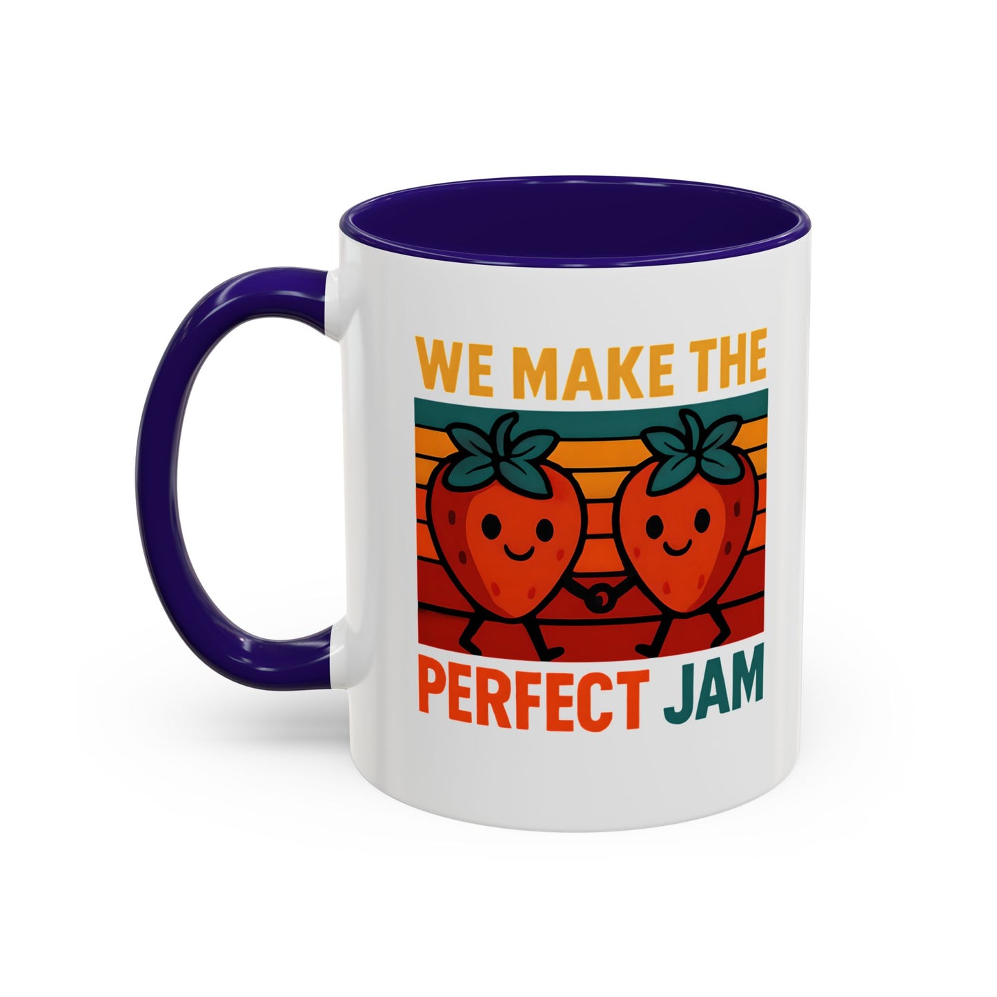 Humorous Strawberry Jam Coffee Mug, Summer Vibes Mug, Strawberry Mug, Food Humor Mug, Hilarious Mug, Gift Idea