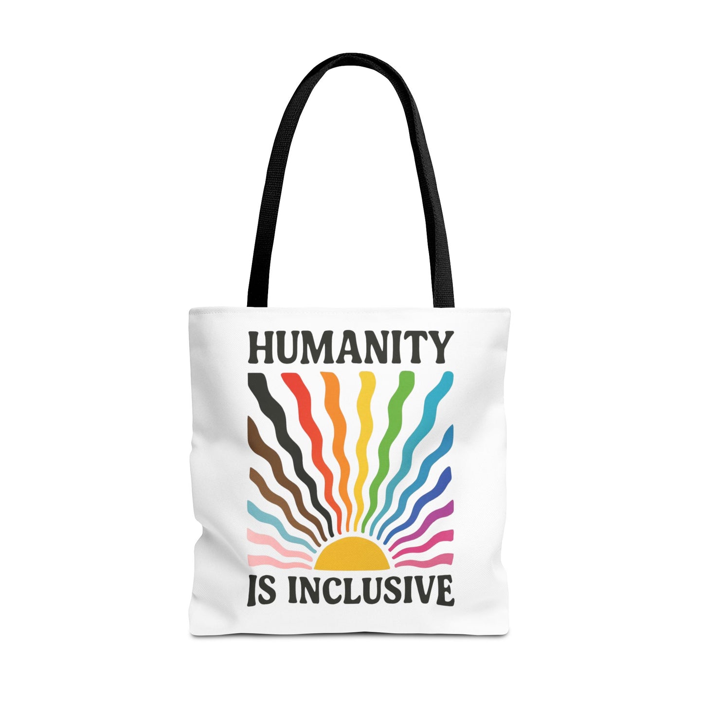Humanity Is Inclusive Tote Bag, Pride Month Tote, LGBT Tote, Lesbian Tote, Equal Rights Tote, Trans Tote, Gift