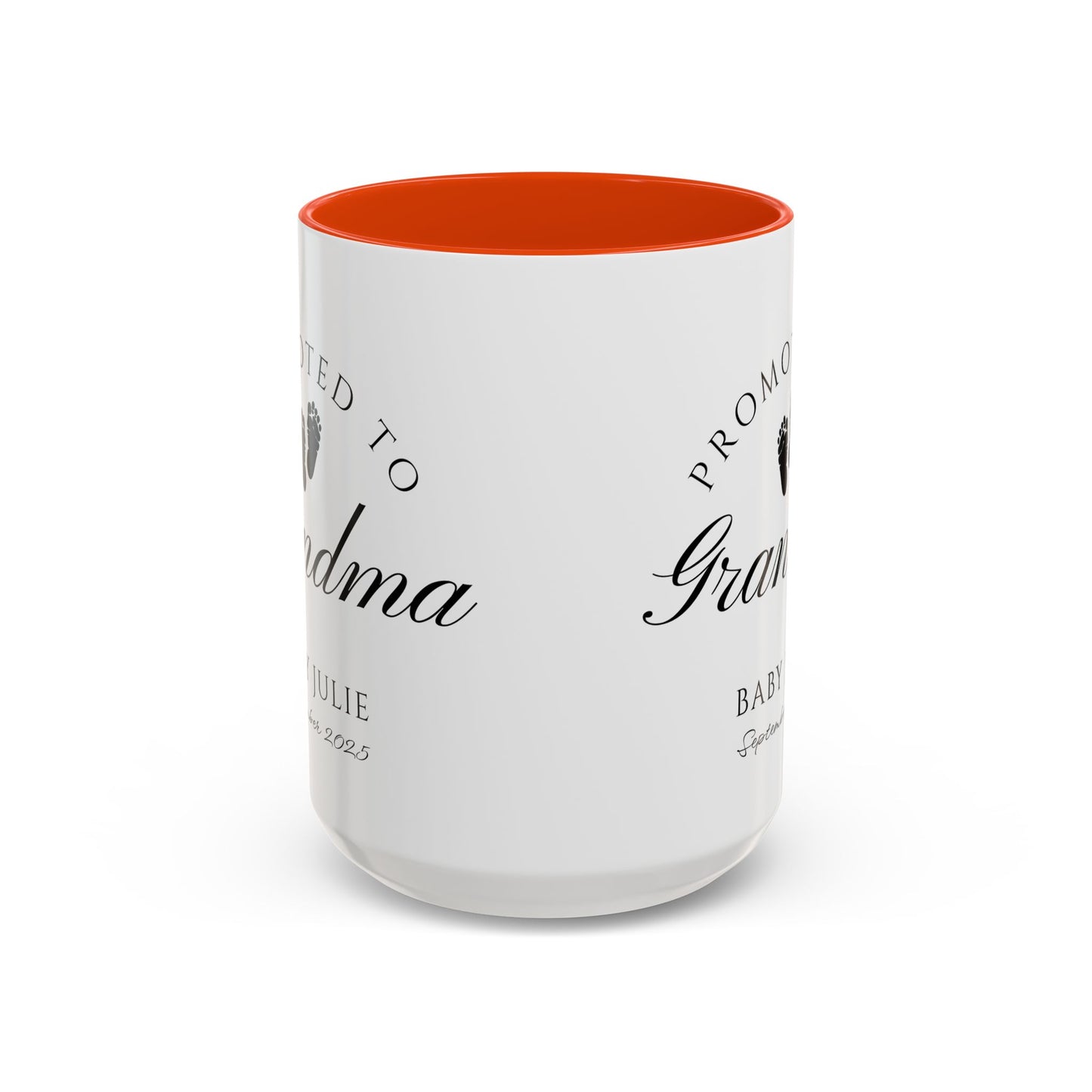 Promoted to Grandma Mug, Pregnancy Announcement Coffee Cup, Baby Reveal Gift, New Grandparent Mug, Grandma to Be Gift, Custom Baby Announcement