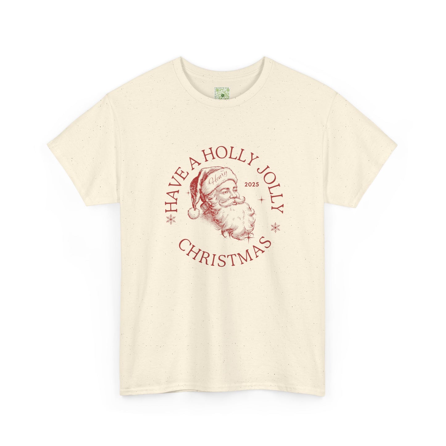 Vintage Santa tshirt, Have a Holly Jolly Christmas Shirt, Vintage Santa 2025 Tee, Retro Holiday Family Gift