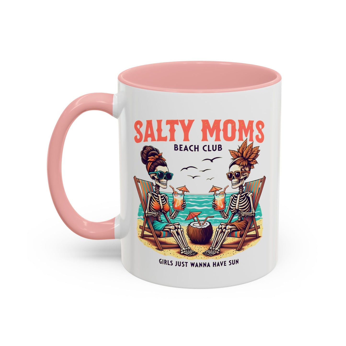 Salty Moms Beach Club Mug, Salty Mug, Summer Mom Mug, Hot Mom Summer, Beach Club Mug, Stay Salty Mug, Beach Days