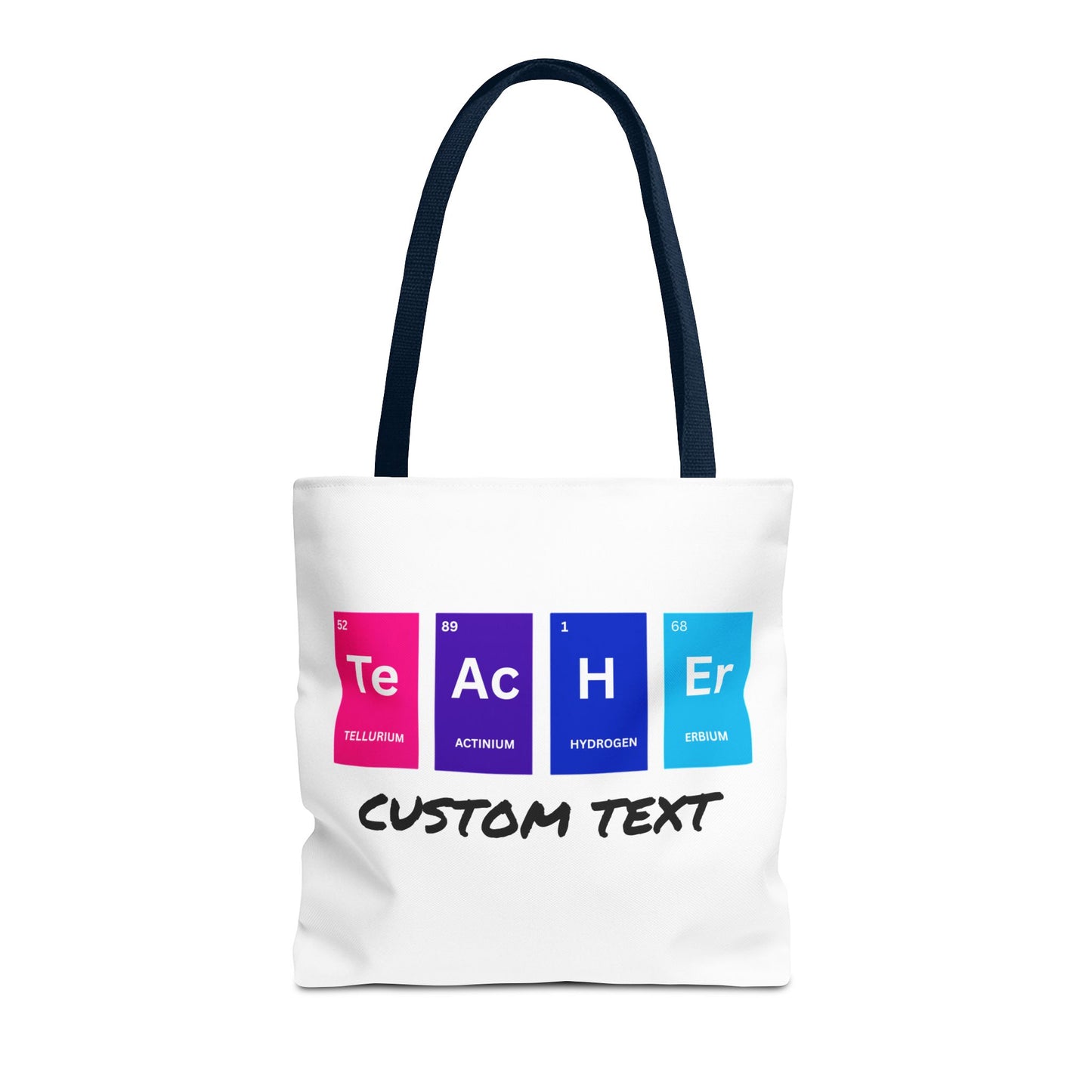 Personalized Science Teacher Tote, Periodic Table Tote, Chemist Tote, Chemistry Teacher, Science Gift, Teacher Appreciation