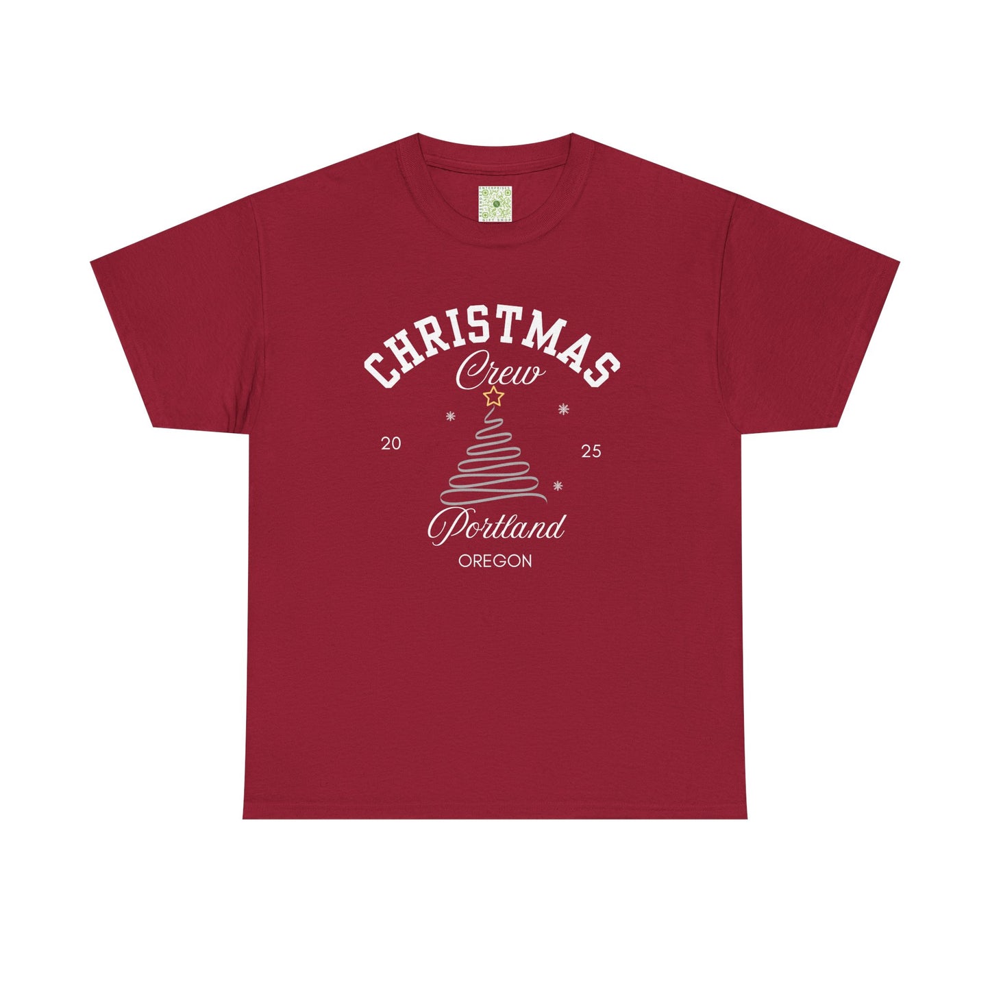 Christmas Crew Shirt 2025, Personalized Holiday Matching Tee, Family Vacation Christmas Outfit