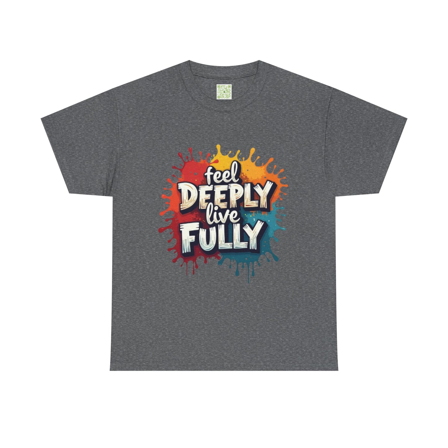 Enneagram  Type 4 Feel Deeply Live Fully Tee, Enneagram Gift, Individualist T-Shirt, Graphic Tshirt, Enneagram Merch