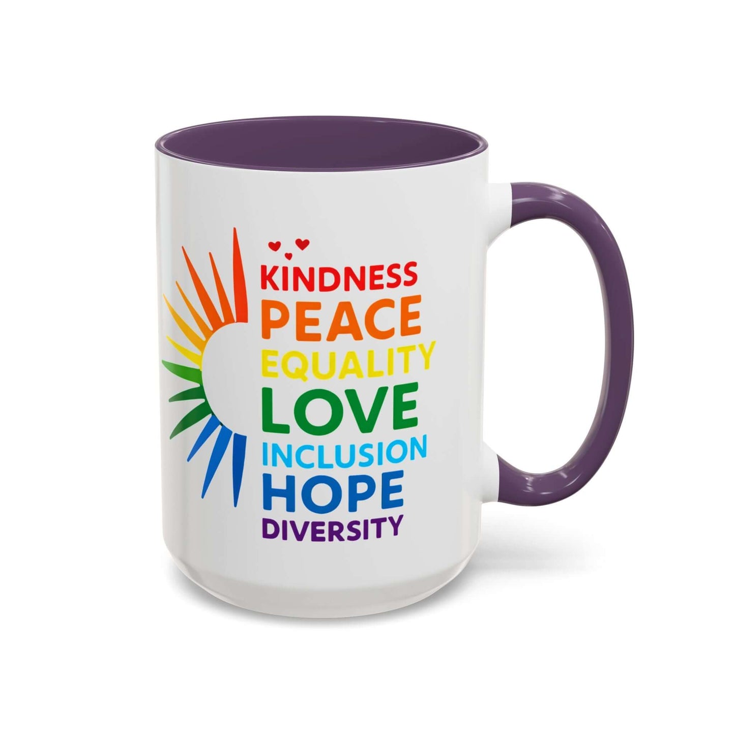 LGBTQ Pride Coffee Mug: Colorful Affirmations, LGBTQ Gift