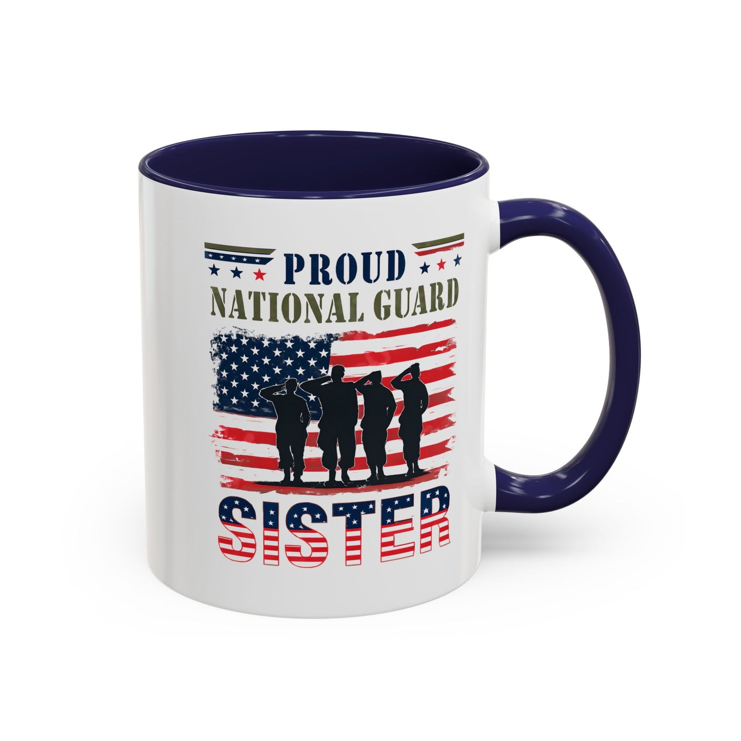 Proud National Guard Sister Mug, Army National Guard, Armed Forces Gift, Veteran Appreciation, Gift For Heroes