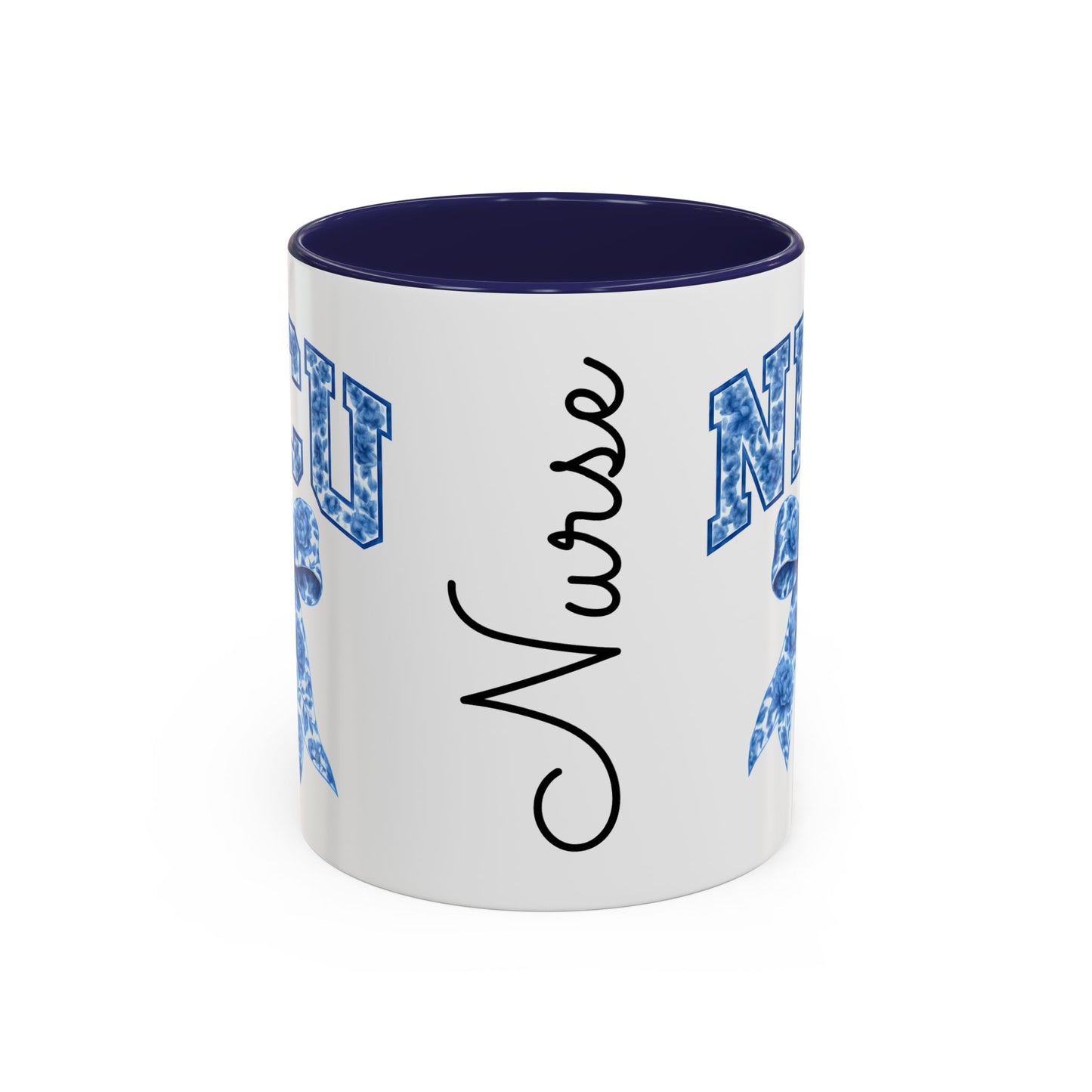 NICU Nurse Chinoiserie Accent Coffee Mug, Nurse Retirement Mug, NICU Nurse Mug, New Job Gift, Mug For NICU Nurse