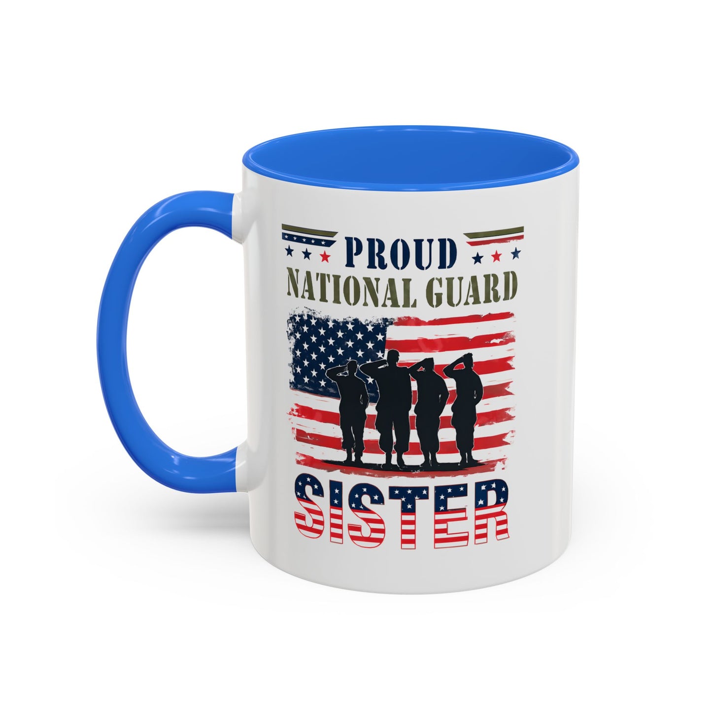 National Guard, Proud Sister Mug, Army National Guard, Armed Forces Gift, Veteran Appreciation, Gift For Heroes