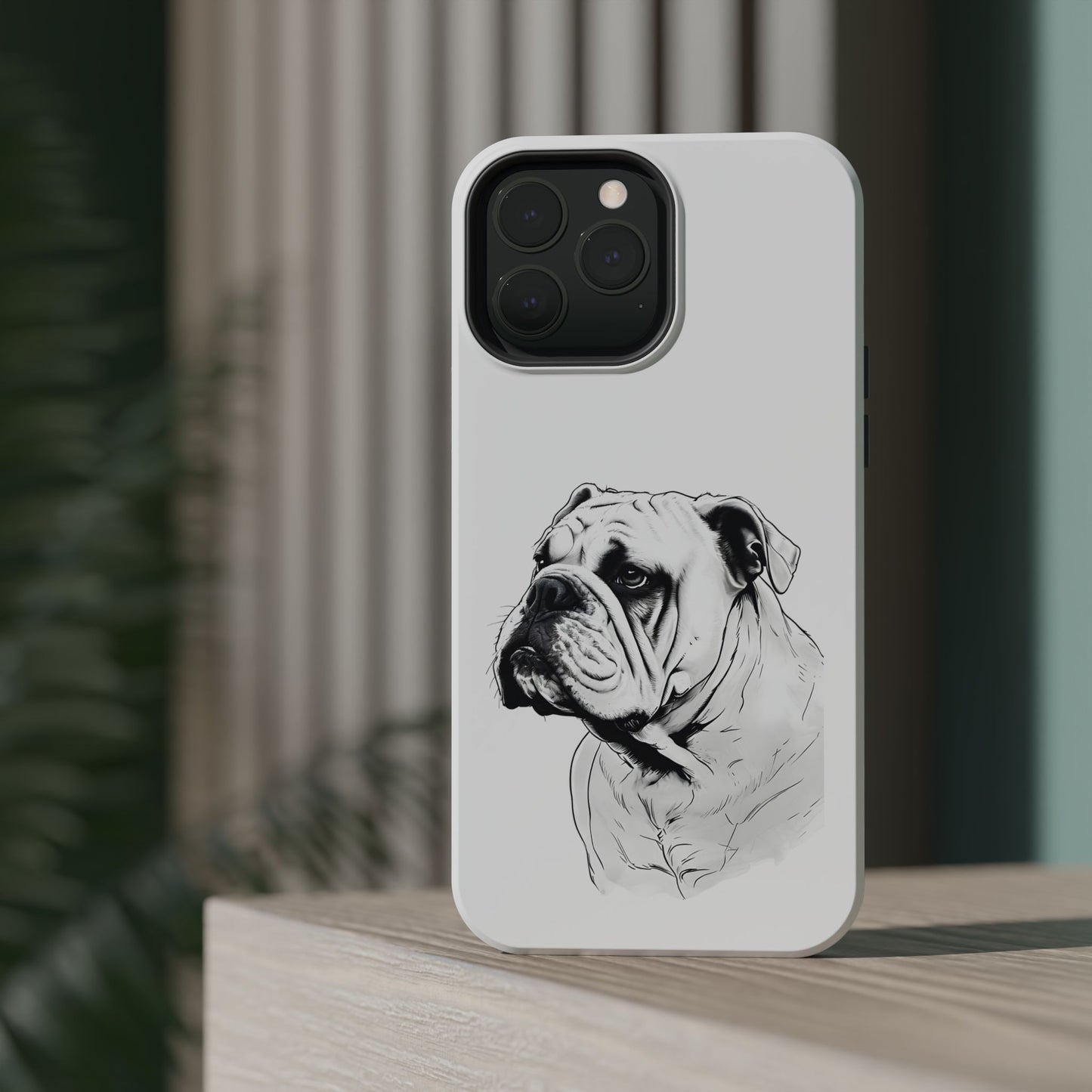 Bulldog Magnetic Tough Cases - Durable Phone Protection, Pet Lovers Gift, Animal Accessories, Unique Design, Personalized Tech