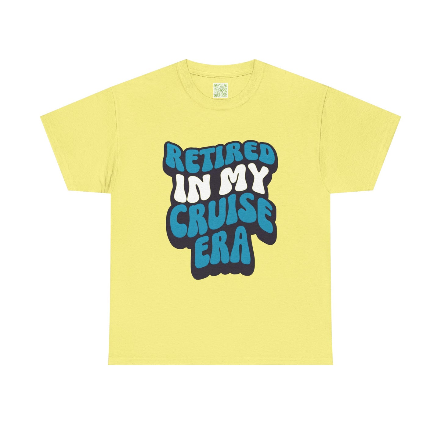 Retired in My Cruise Era Unisex Tee, Retirement Cruise Shirt, Travel Merch, Cruise Vibes Tee, Vacation Tshirt