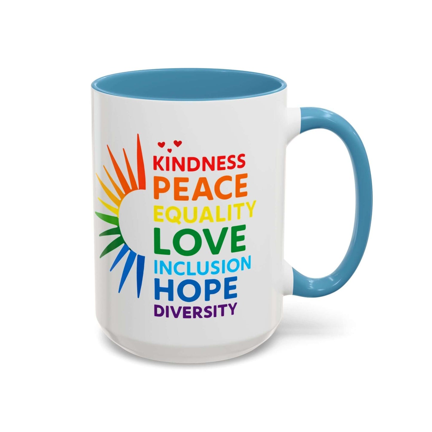 LGBTQ Pride Coffee Mug: Colorful Affirmations, LGBTQ Gift