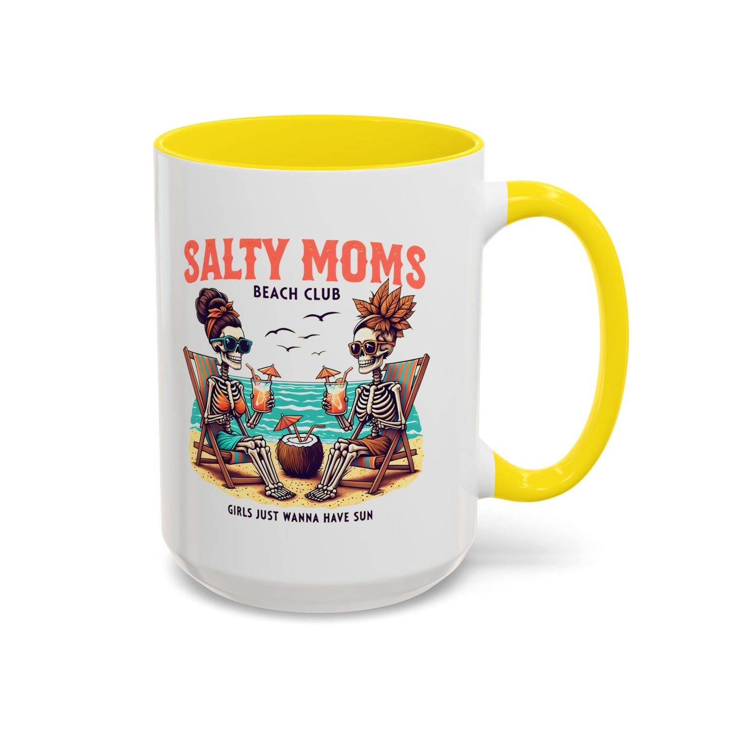 Salty Moms Beach Club Mug, Salty Mug, Summer Mom Mug, Hot Mom Summer, Beach Club Mug, Stay Salty Mug, Beach Days