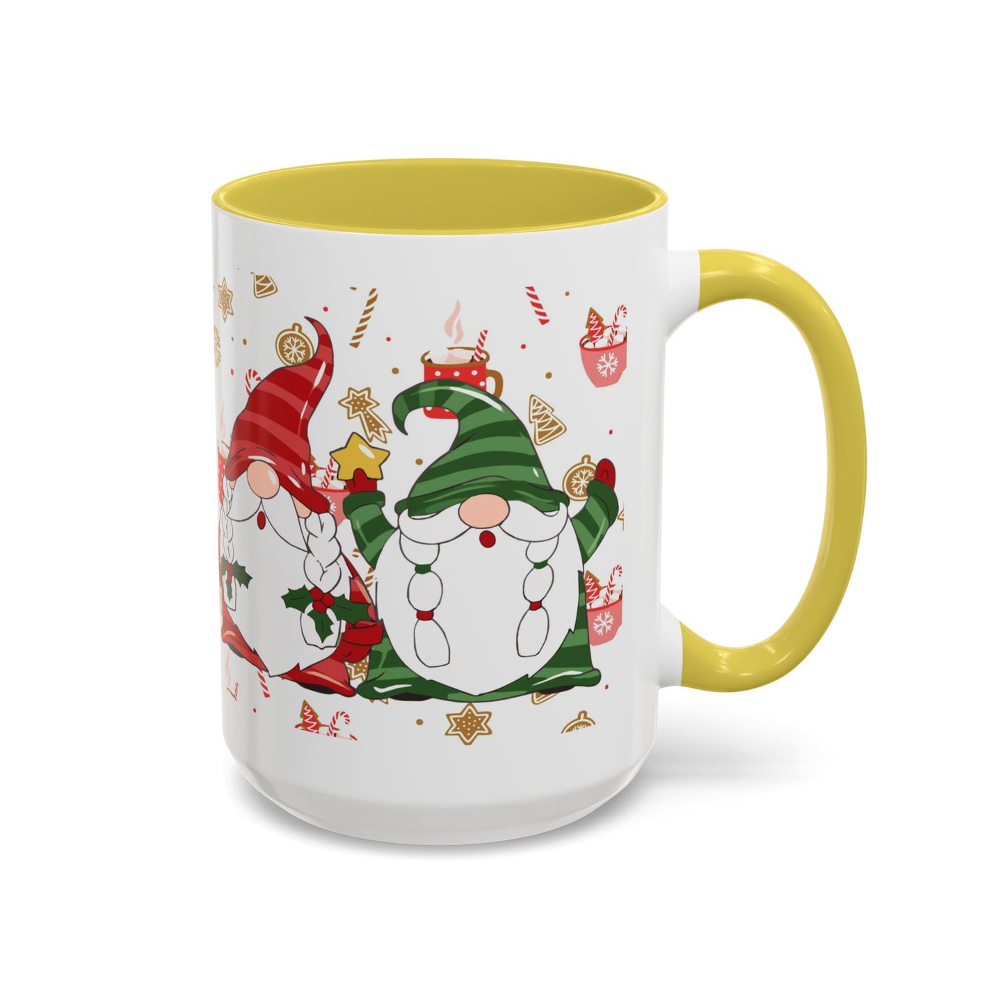 Joyous Gnome Christmas Mug Collection, Cute Holiday Coffee Cup, Festive Gnome Gift, Christmas Morning Hot Cocoa Mug, Holiday Drinkware for Family