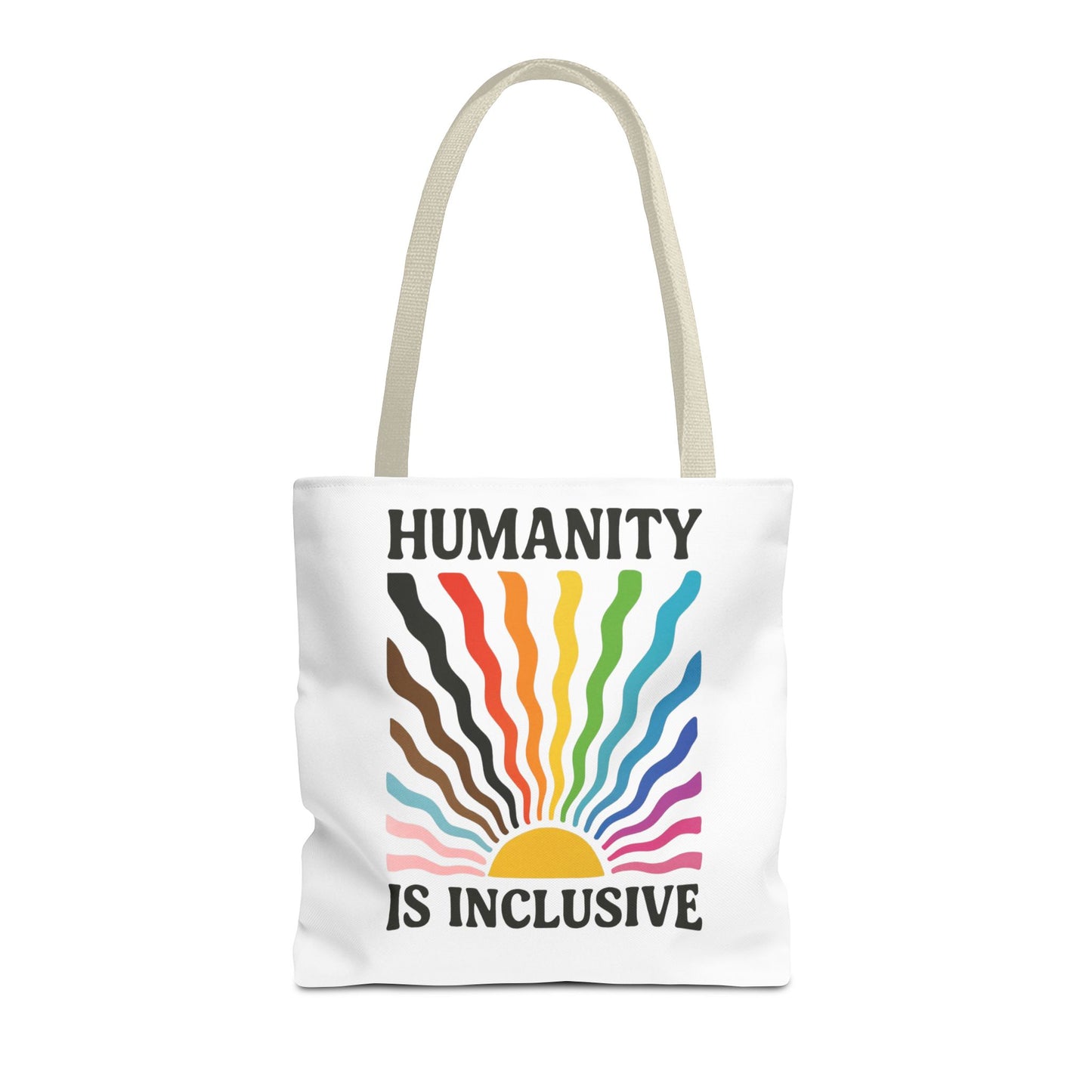 Humanity Is Inclusive Tote Bag, Pride Month Tote, LGBT Tote, Lesbian Tote, Equal Rights Tote, Trans Tote, Gift