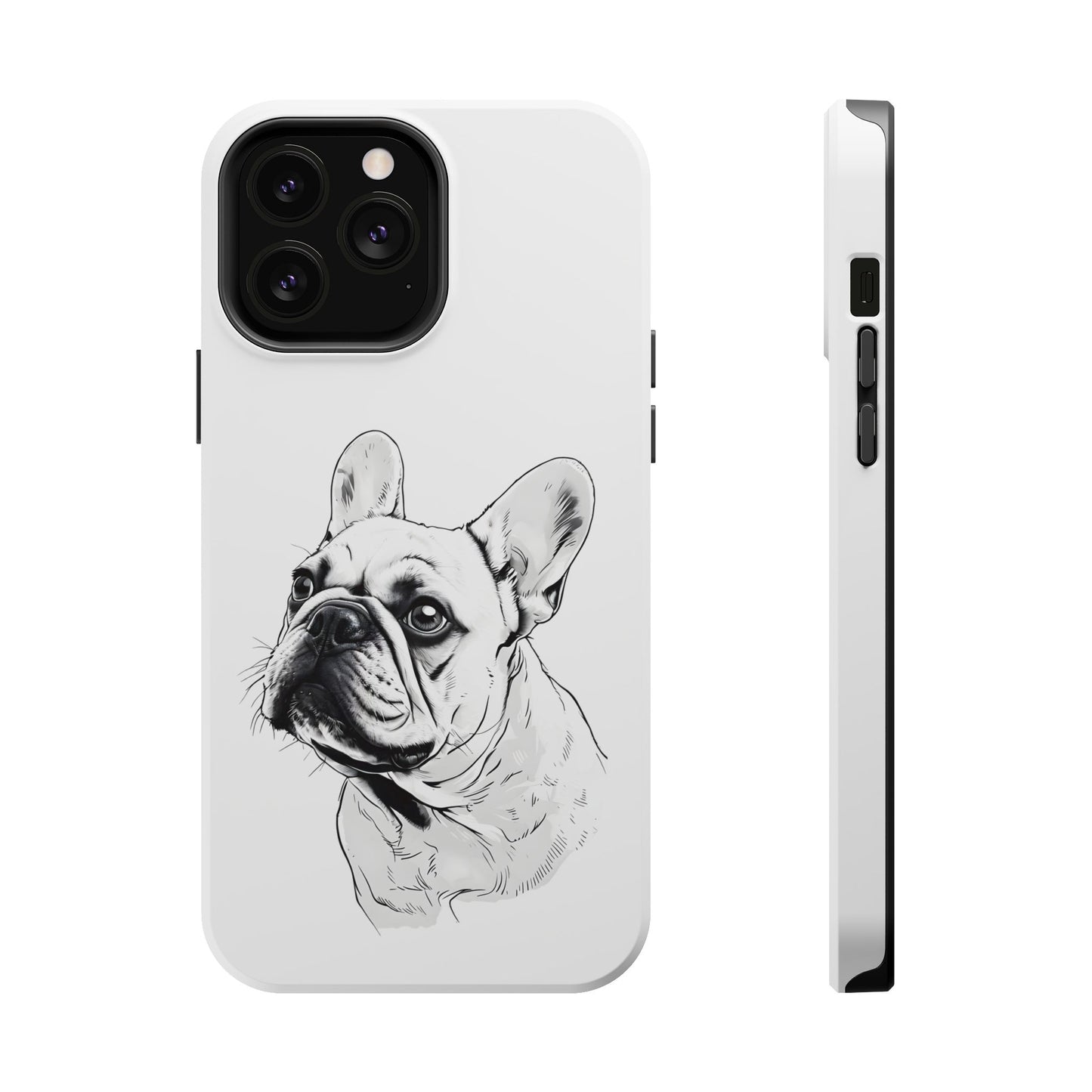 French Bulldog Magnetic Phone Case, Custom Pet Case, Durable Phone Accessories, Gift for Dog Lovers, Unique Phone Protection