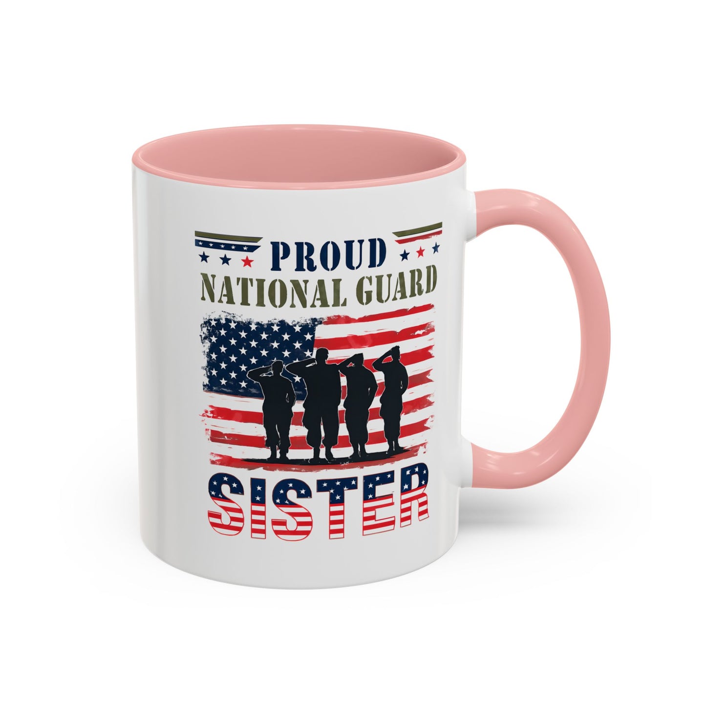 Proud National Guard Sister Mug, Army National Guard, Armed Forces Gift, Veteran Appreciation, Gift For Heroes