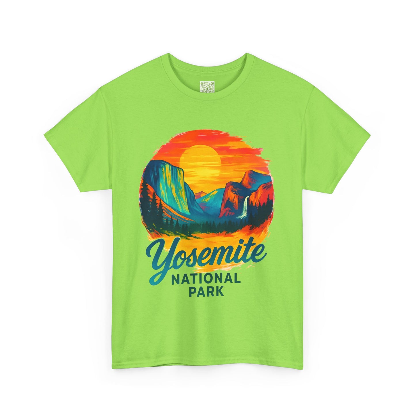 Retro Sunset Yosemite National Park Tee, Yosemite Shirt, Yosemite Gift, Wildflower Yosemite, Yosemite El Capitan
