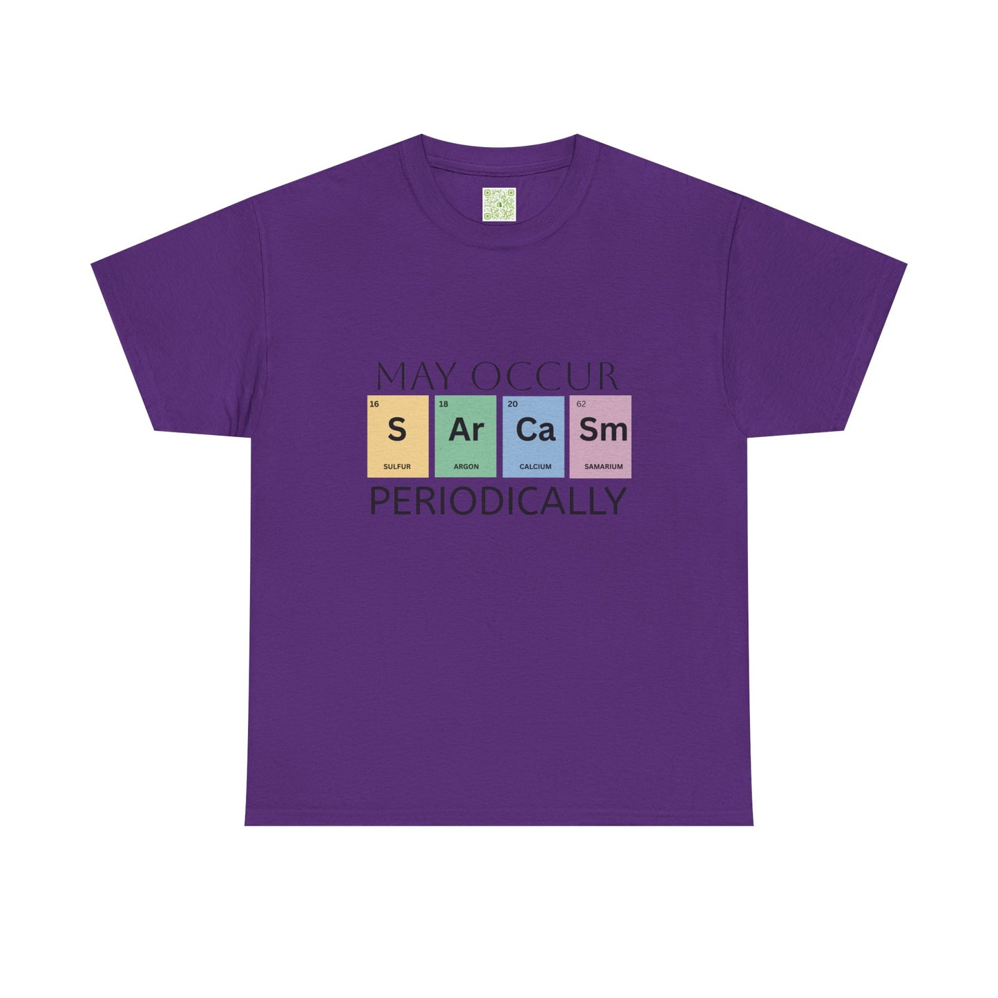 Sarcasm Periodic Table Shirt, Funny Sister Shirt, Introvert Shirt, Chemistry Shirt, Science Teacher Gift, Chemistry Gift