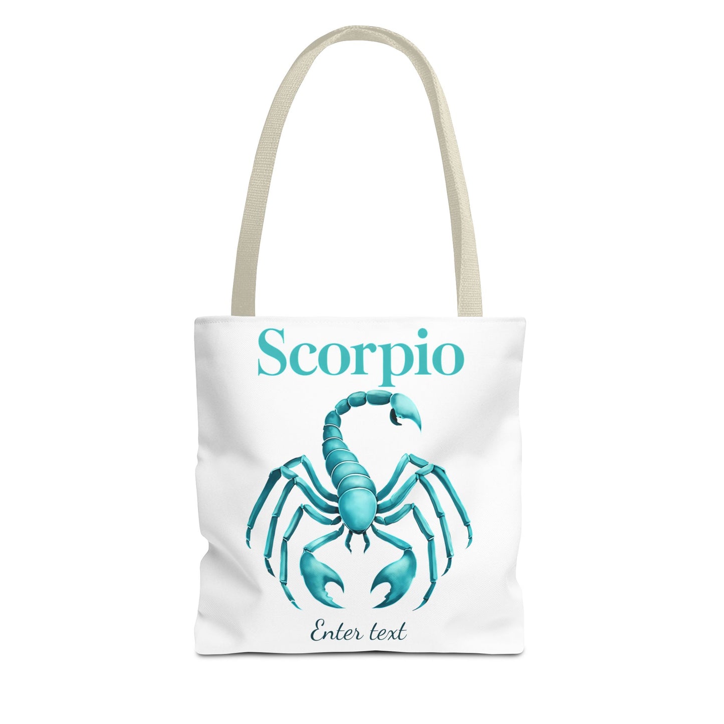 Scorpio Zodiac Personalized Tote Bag, Custom Scorpio Gift, Astrology Tote, Birth Month Gift, Scorpio Sign Present