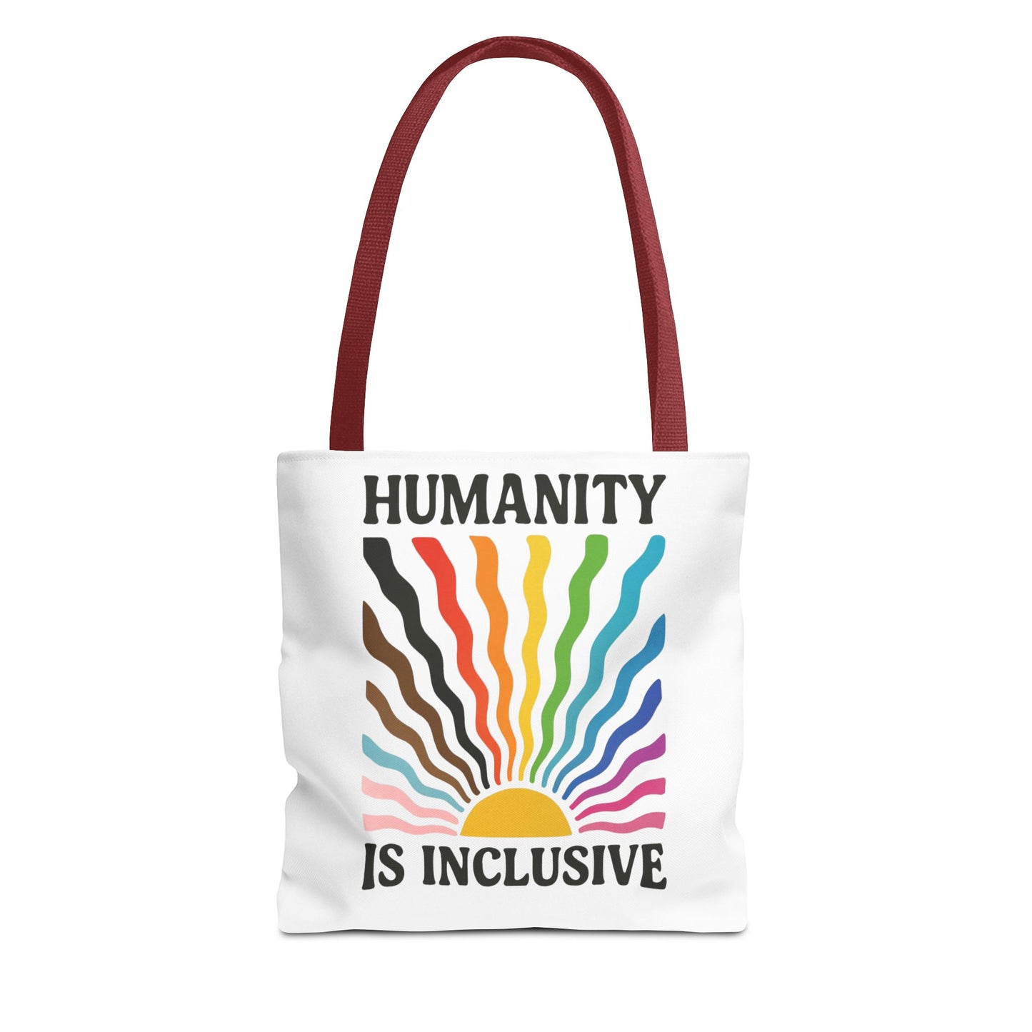 Humanity Is Inclusive Tote Bag, Pride Month Tote, LGBT Tote, Lesbian Tote, Equal Rights Tote, Trans Tote, Gift