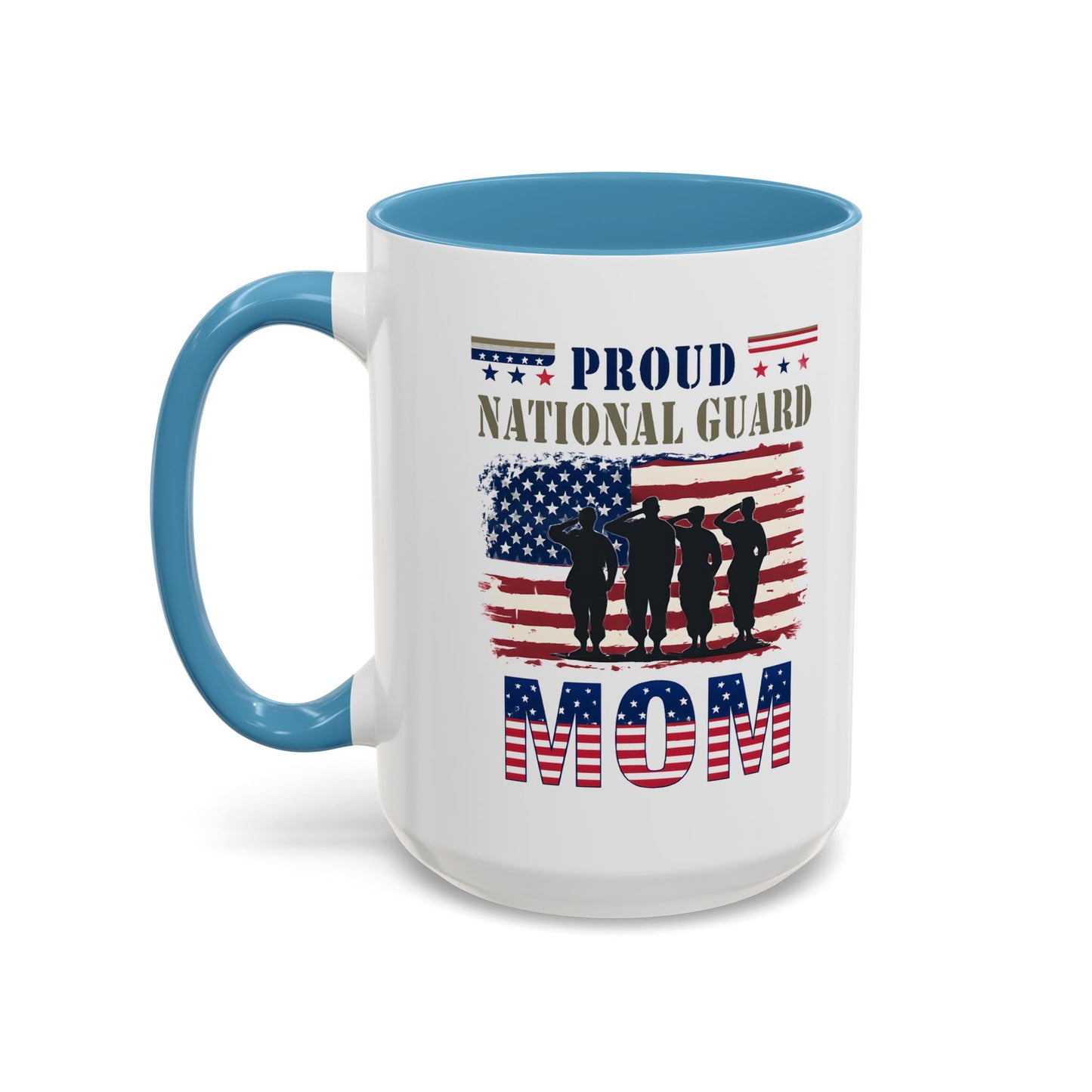 Proud National Guard Mom Mug, Army National Guard, Armed Forces, Veteran Appreciation, Military Family Gift