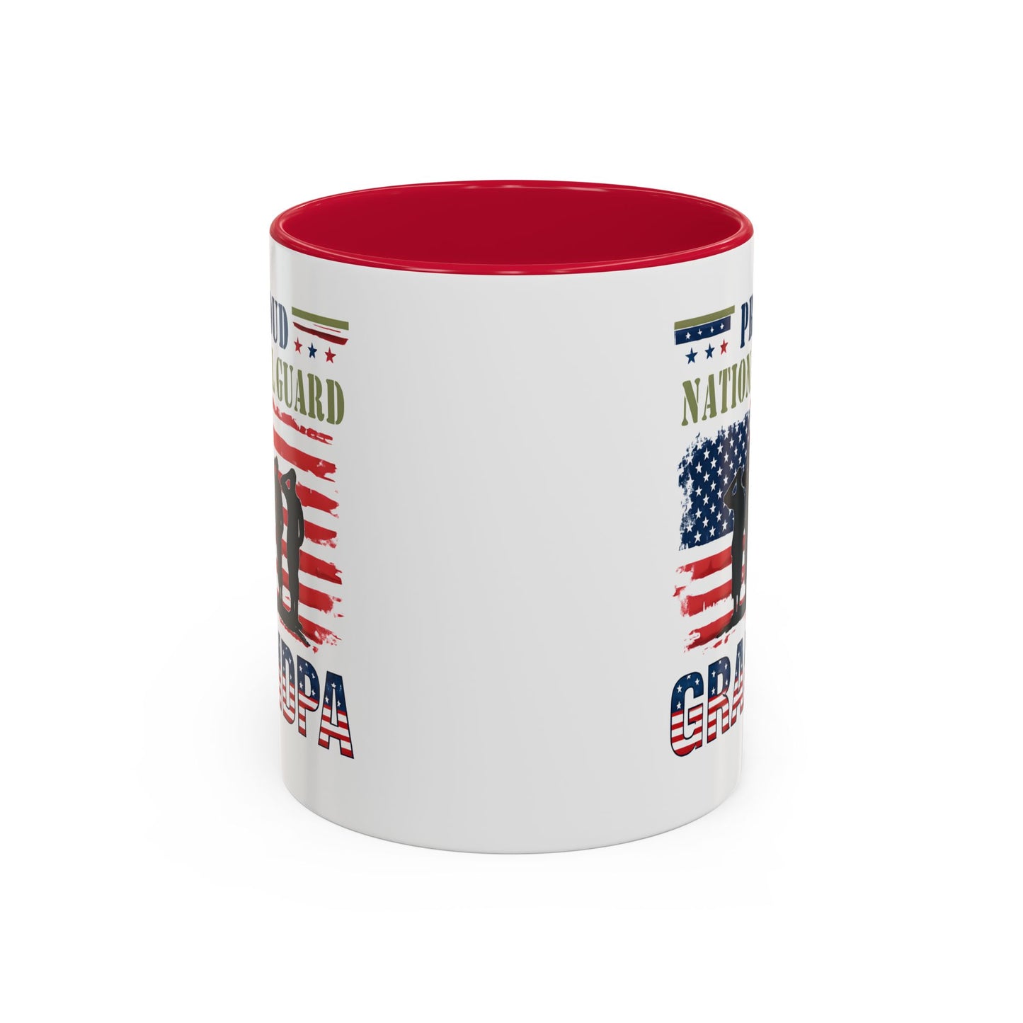 National Guard, Proud Grandpa Coffee Mug, Veteran Appreciation, Gift for Heroes, Military Family Gift