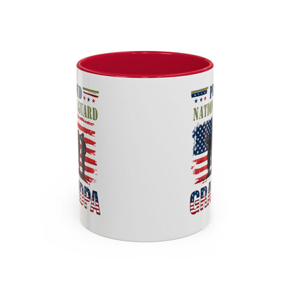 National Guard, Proud Grandpa Coffee Mug, Veteran Appreciation, Gift for Heroes, Military Family Gift