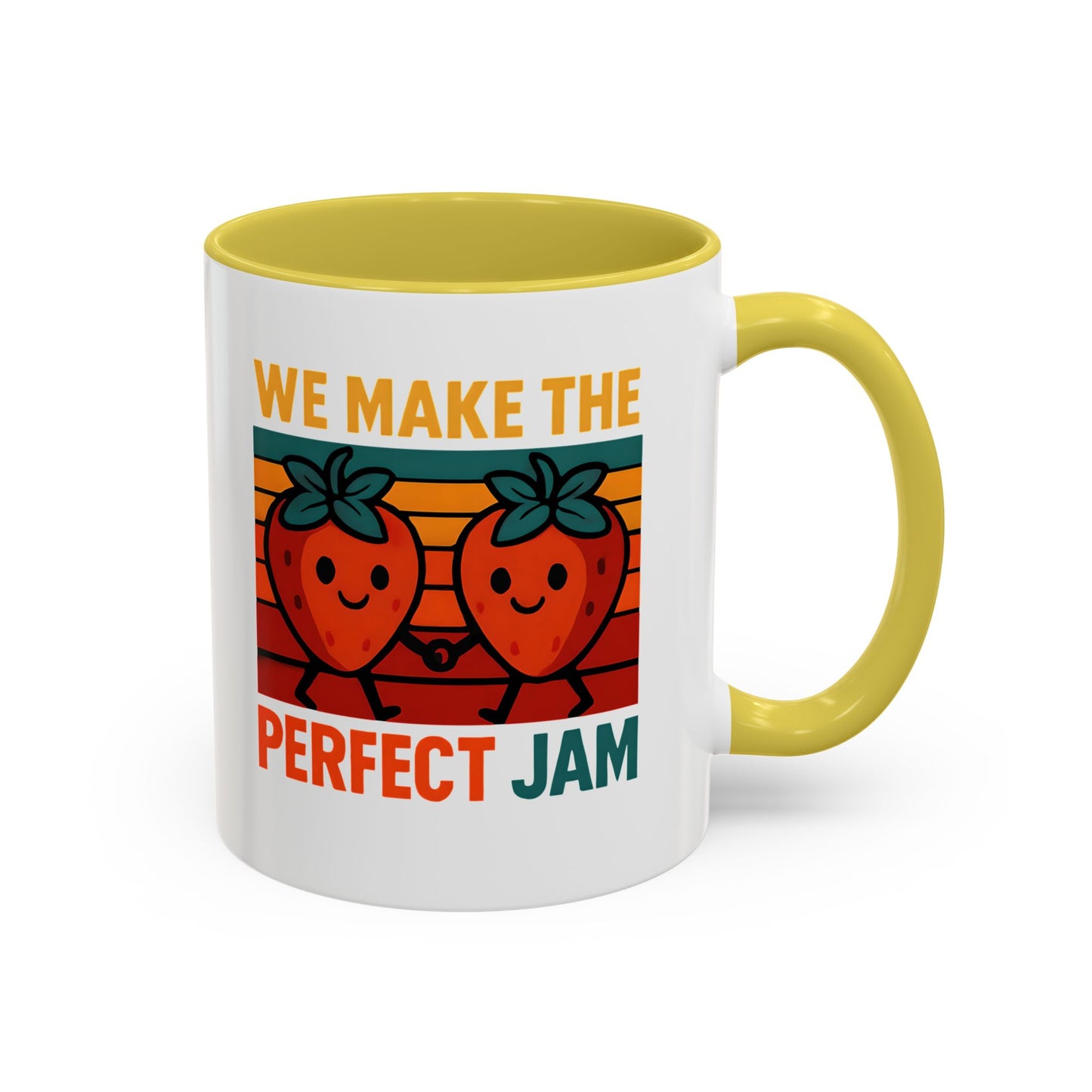 Humorous Strawberry Jam Coffee Mug, Summer Vibes Mug, Strawberry Mug, Food Humor Mug, Hilarious Mug, Gift Idea