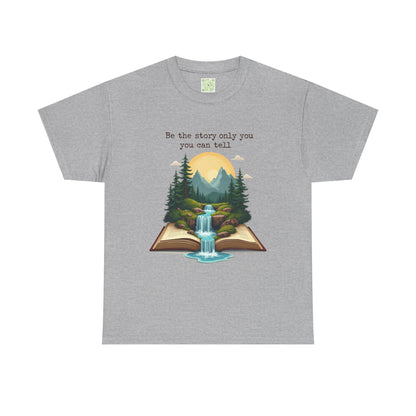 Enneagram 4 T-Shirt,  Be The Story Only You Can Tell, Inspirational Book Graphic T-Shirt, Enneagram 4, Individualist Tee, Self Growth, , Enneagram Type 4