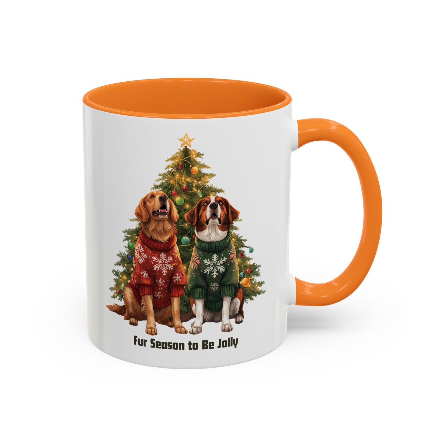 Festive Dog-Themed Mug for Pet Lovers, Dog Christmas Mug, Cute Christmas Dog Mug, Custom Dog Mom Mug, Merry Christmas
